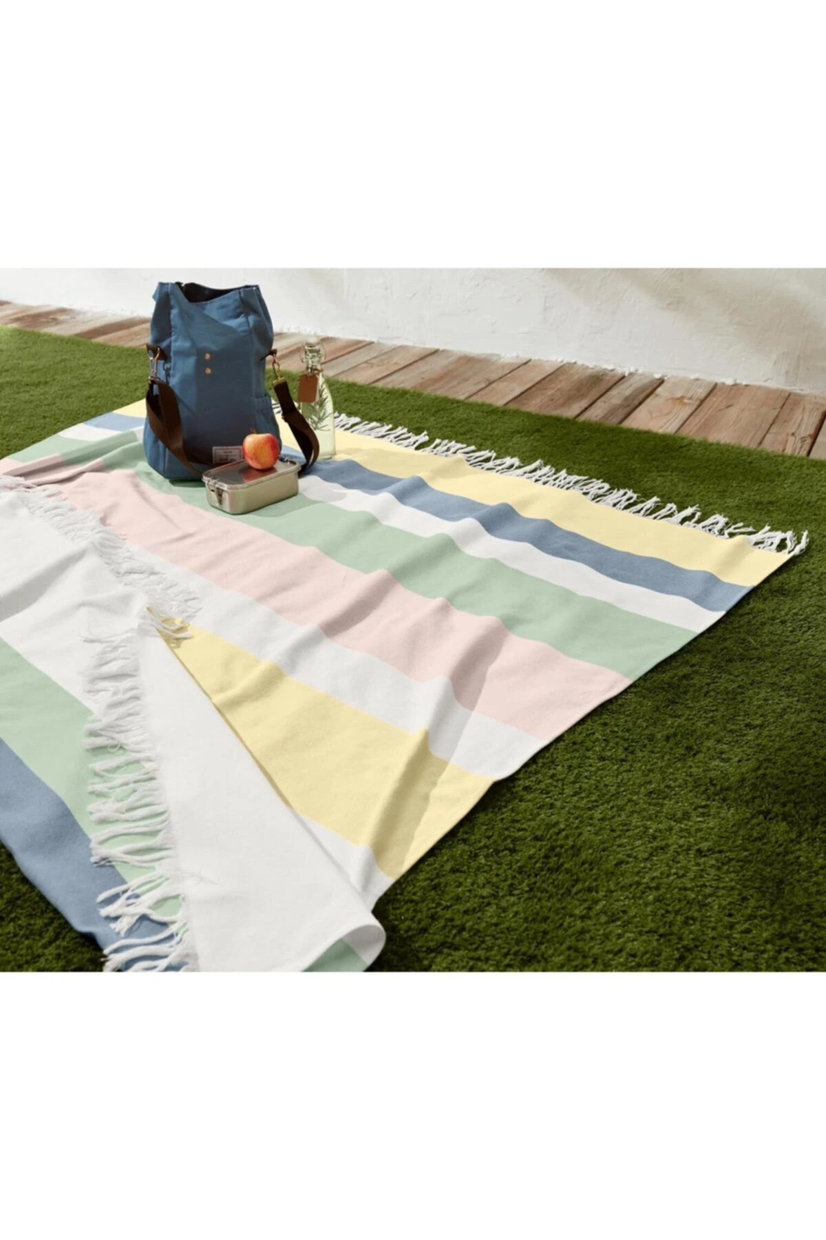 Organik Pamuklu Xl Piknik Örtüsü