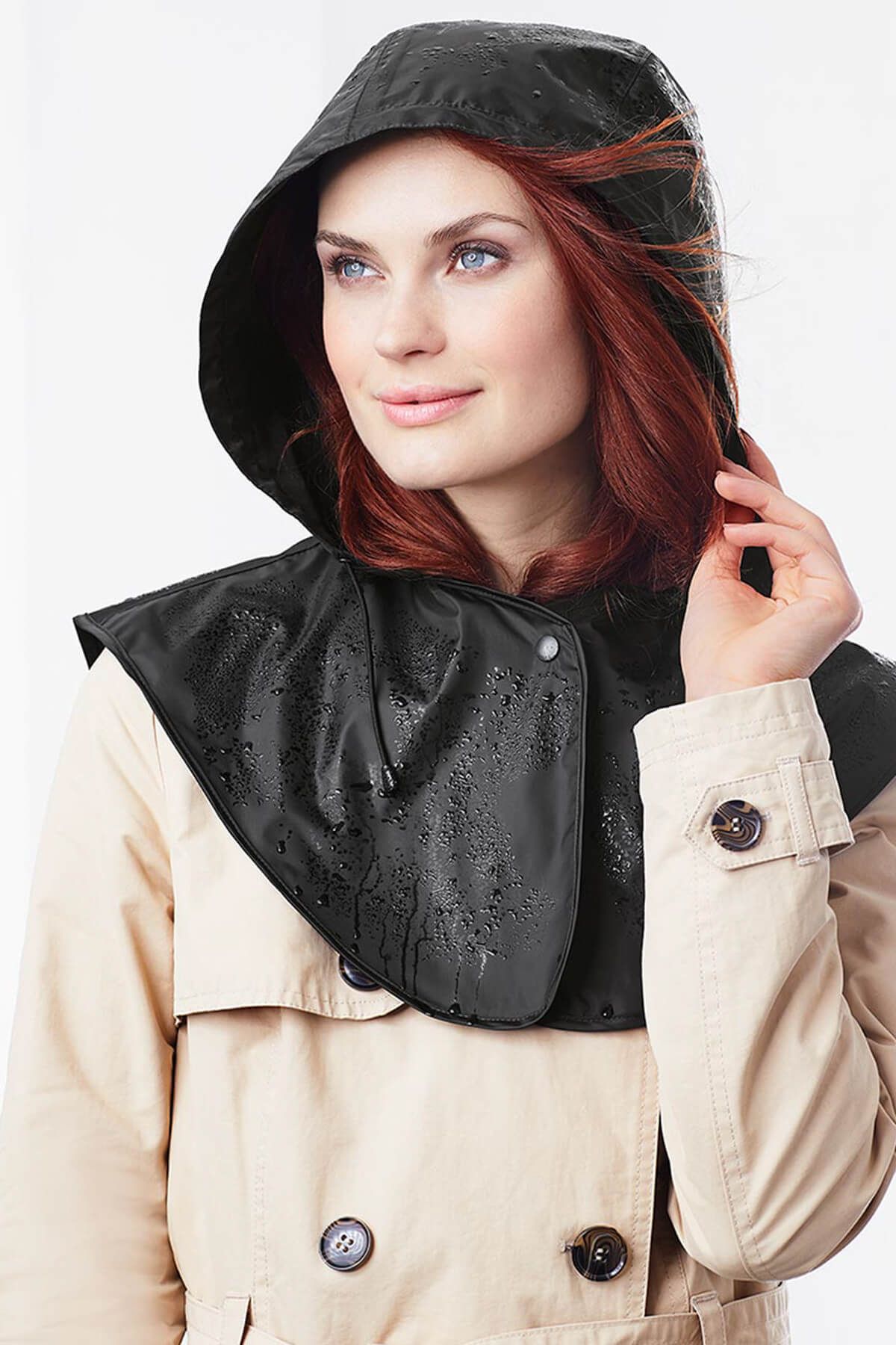 Siyah Yağmur Başlığı 93538