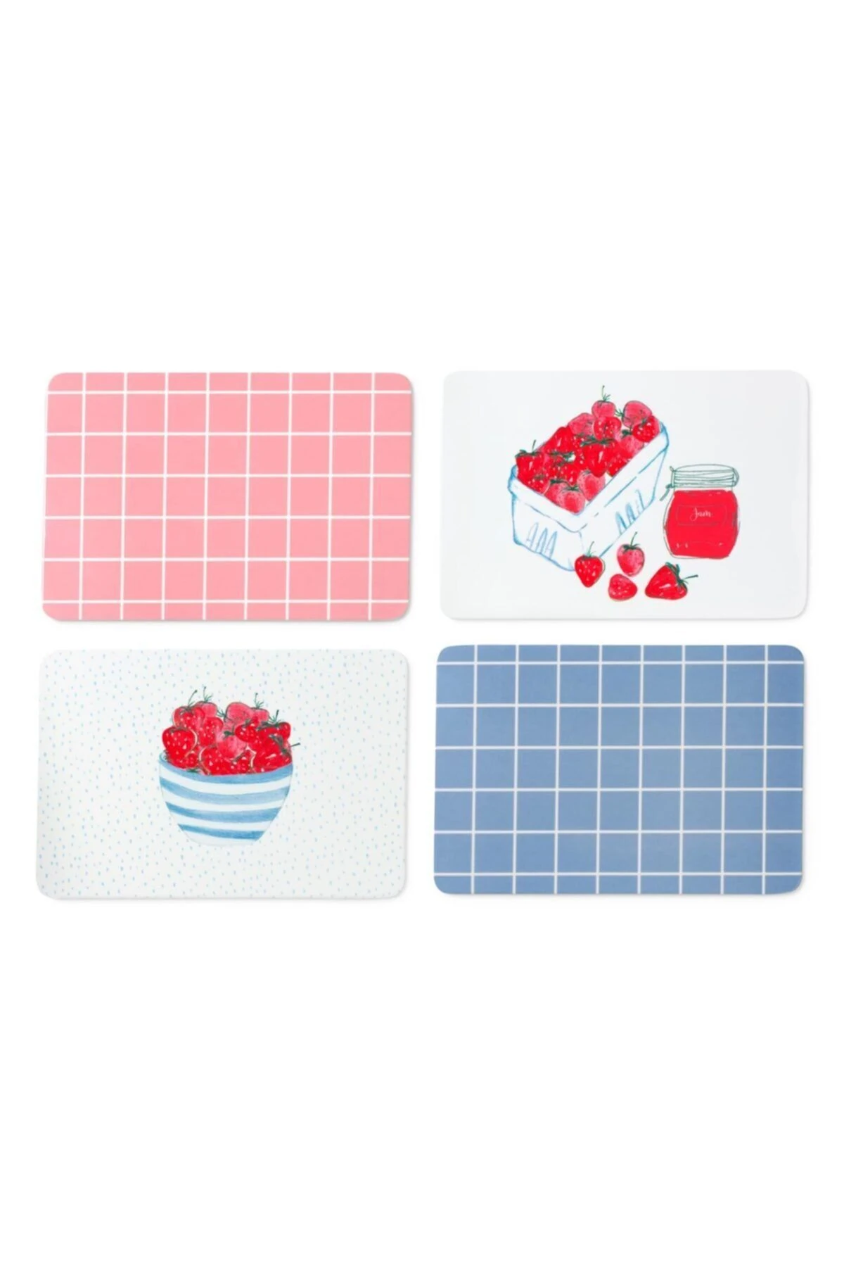 4 Adet Kesme Tahtası