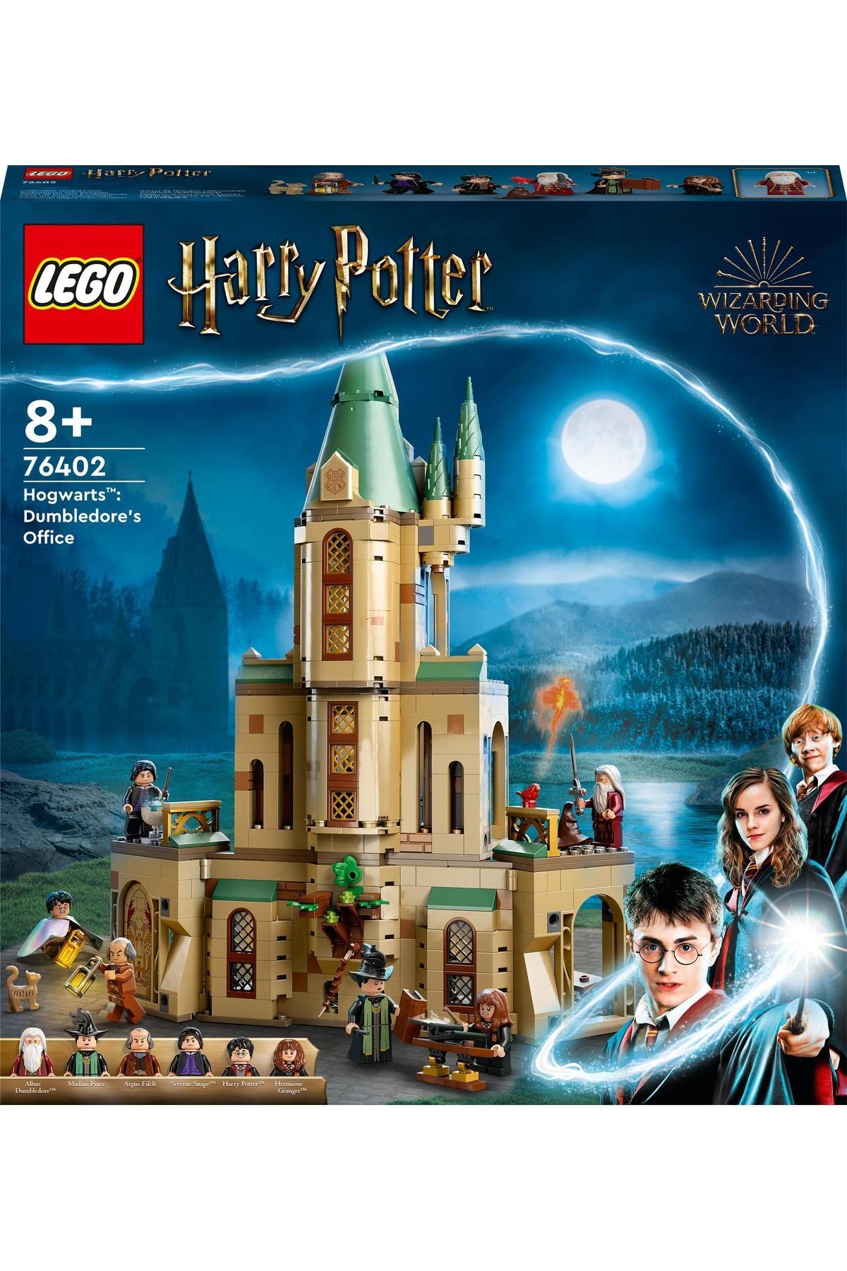 ® Harry Potter™ Hogwarts™: Dumbledore’un Ofisi 76402 - 8 Yaş ve Üzeri İçin Yapım Seti(654 Parça)