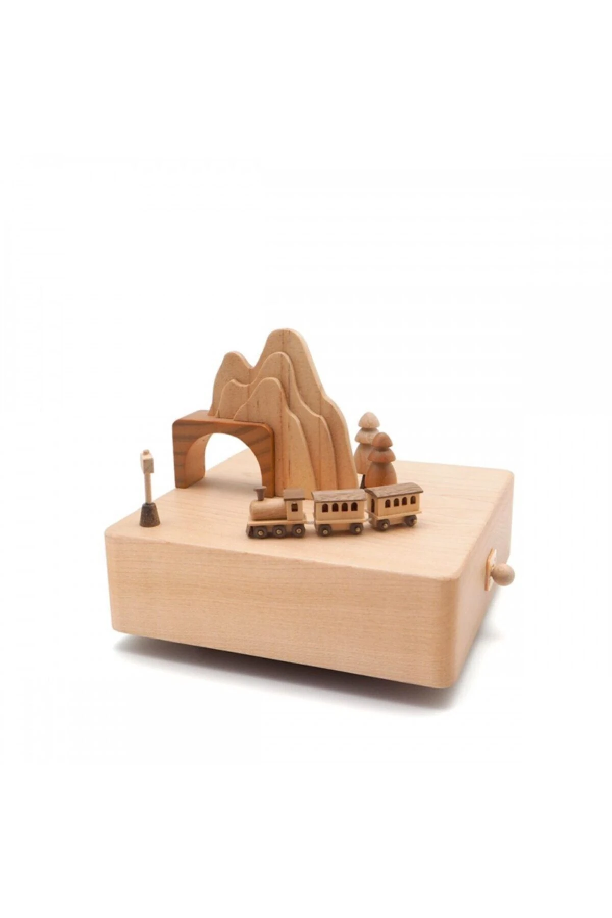 Size Özel Müzik Kutusu Tren Ve Mağara 1033102