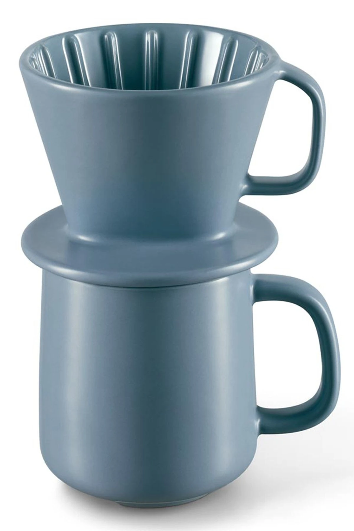 Filtreli Kahve Kupası, Mavi