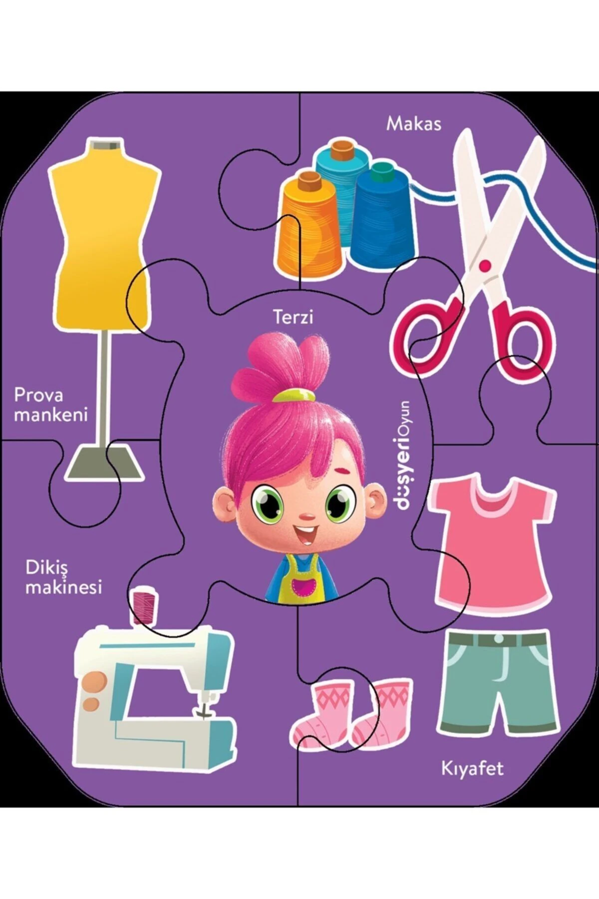 Meslekler- 50 Parça 20 Yapboz