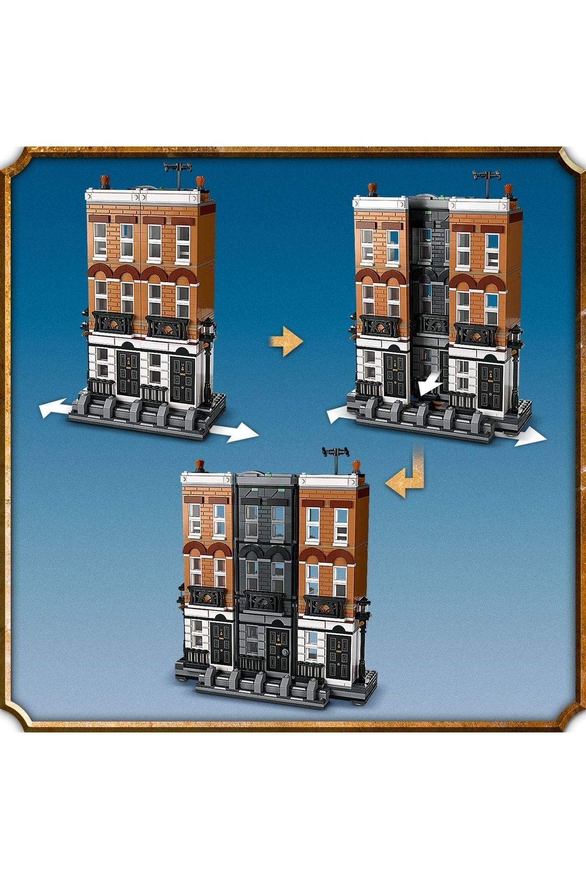 GameFun ® Harry Potter™ Grimmauld Meydanı 12 Numara 76408 (1083 Parça)