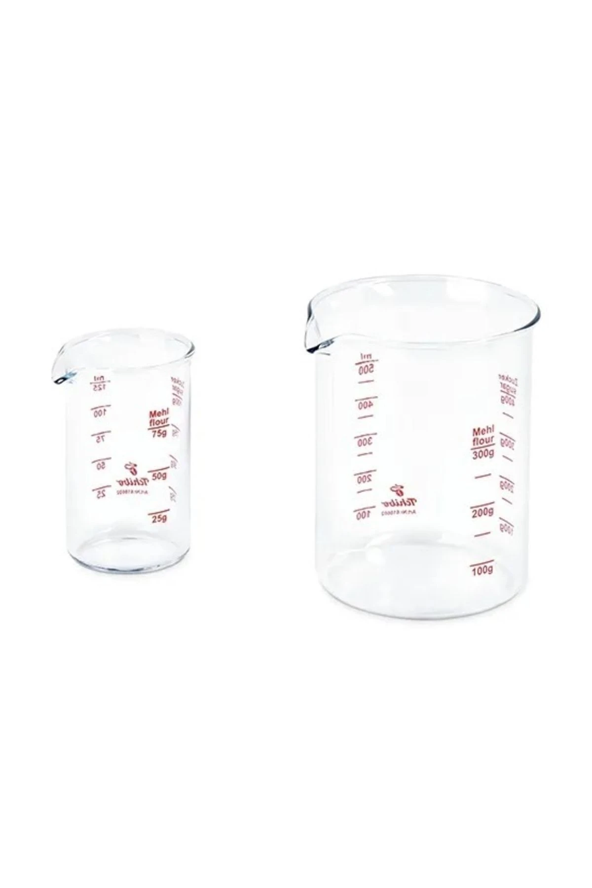 2 Adet Ölçüm Kabı