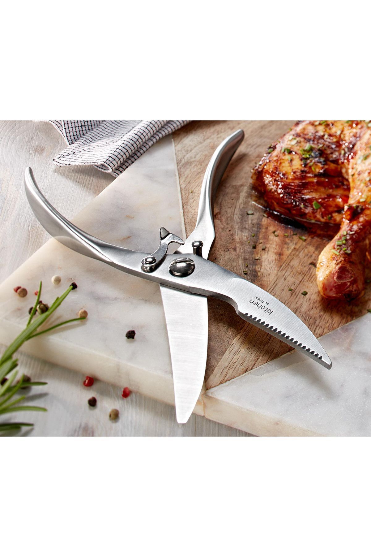 Tchibo Gümüş Rengi Tavuk Makası 86054