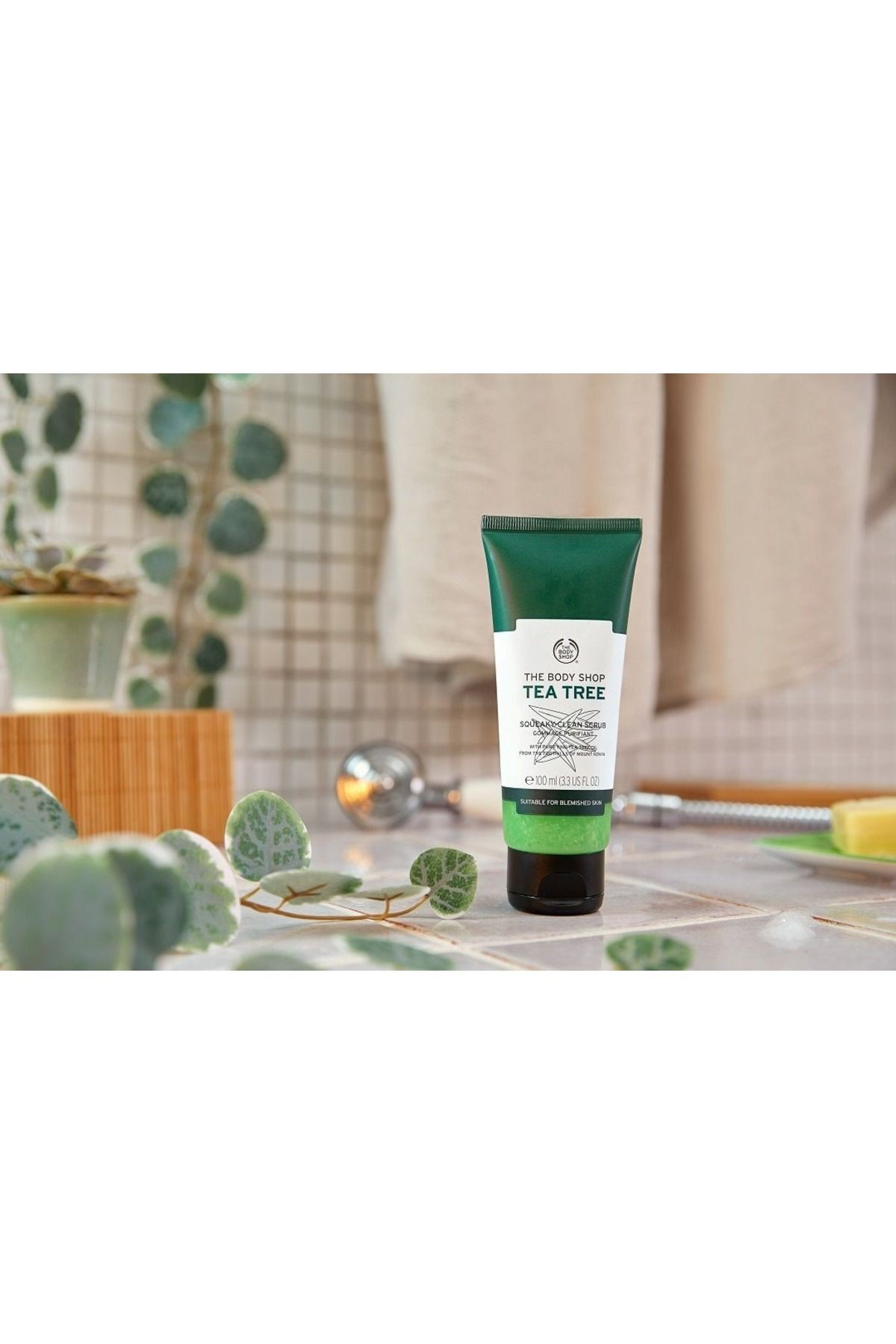 Çay Ağacı Yağı Günlük Yüz Temizleme Peelingi, Tea Tree Squeaky-clean Scrub