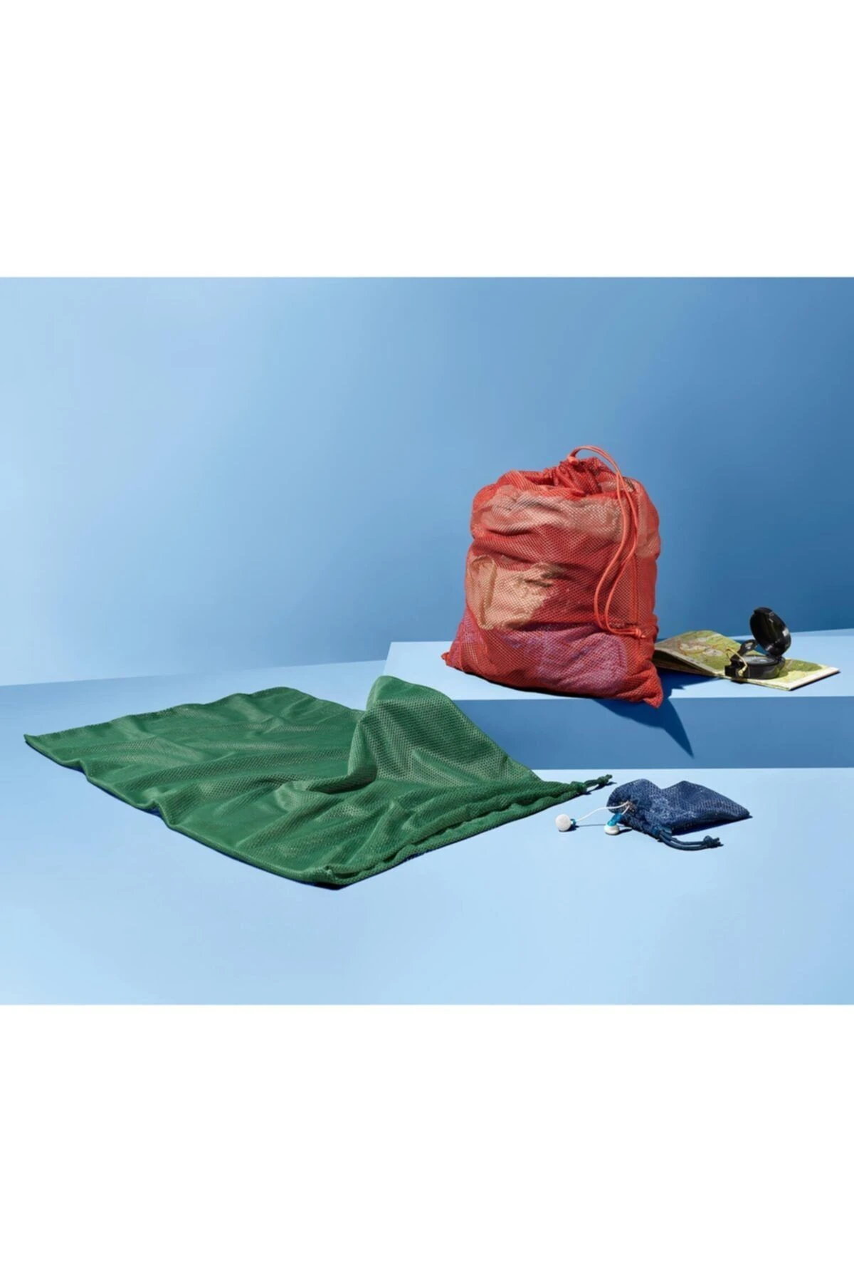 3 Adet Dış Mekan File Çanta