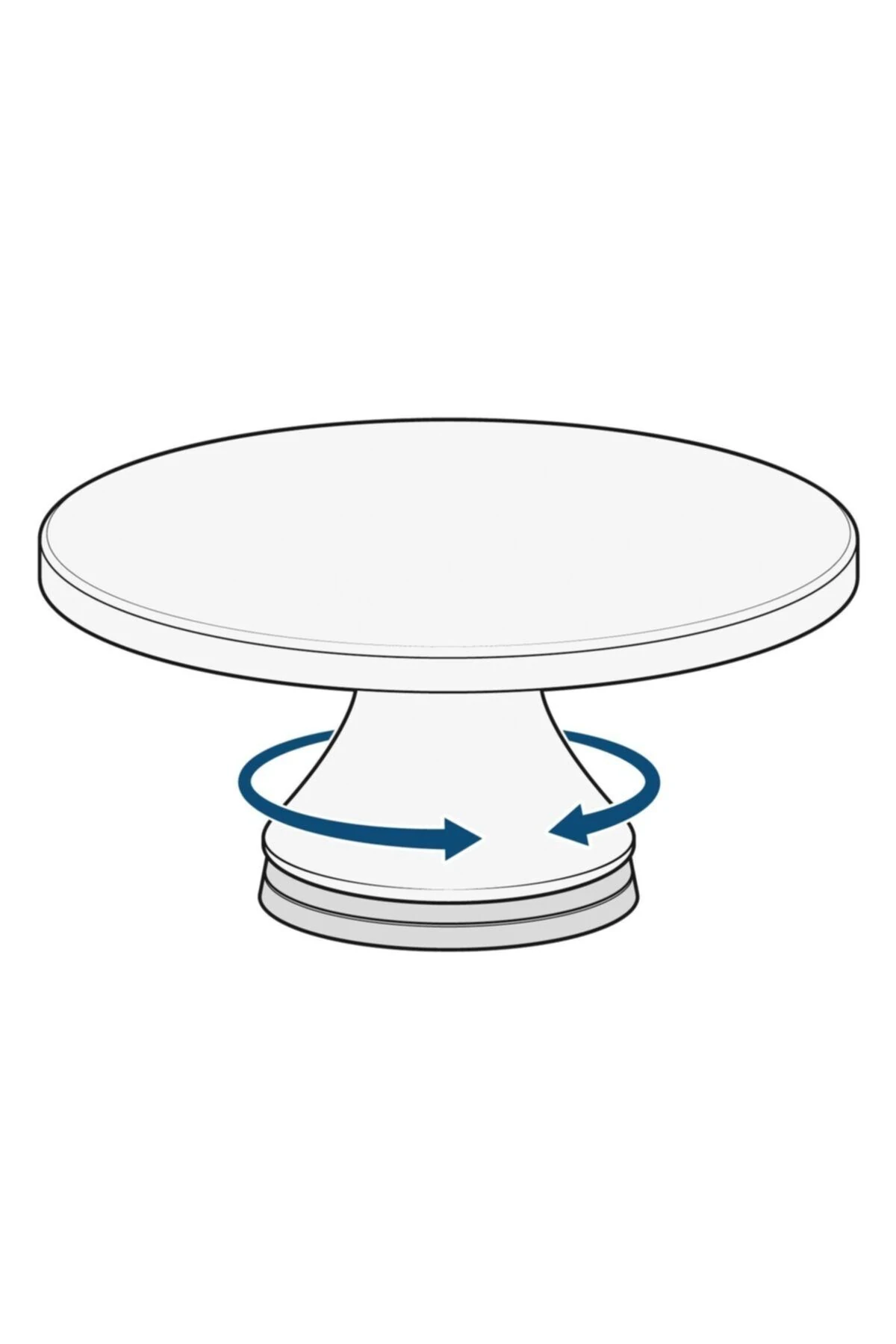 Dönen Pasta Tablası