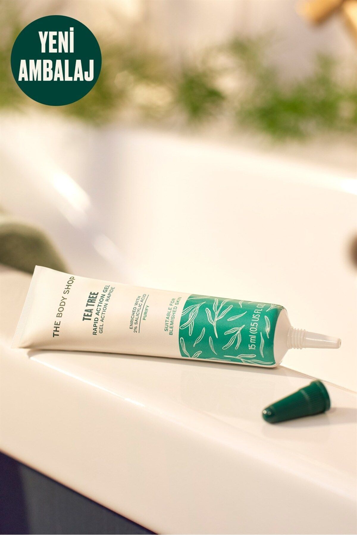 Çay Ağacı Tea Tree Hızlı Etkili Akne Jeli 15 ml