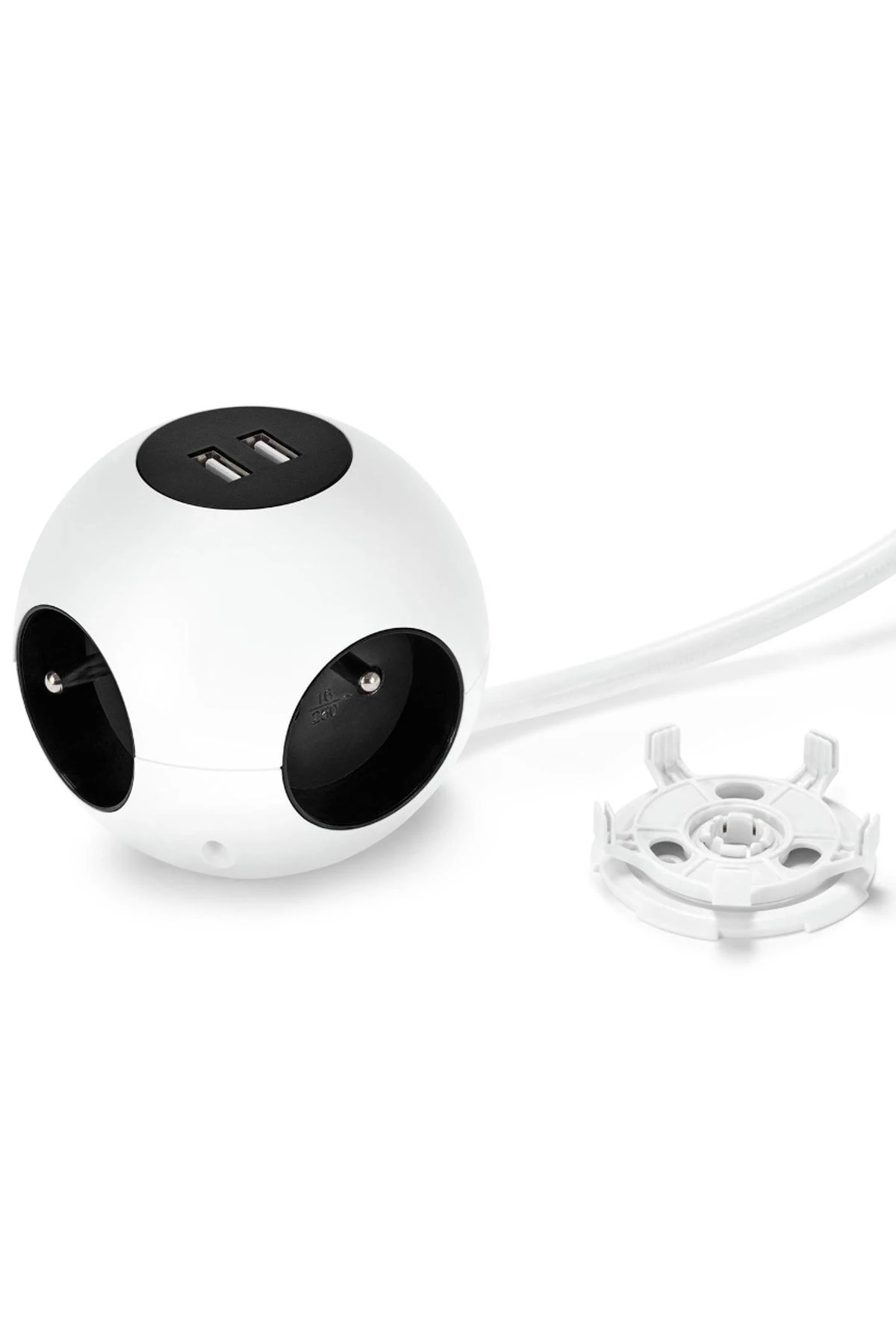 Usb Şarj Fonksiyonlu Priz Topu 140497