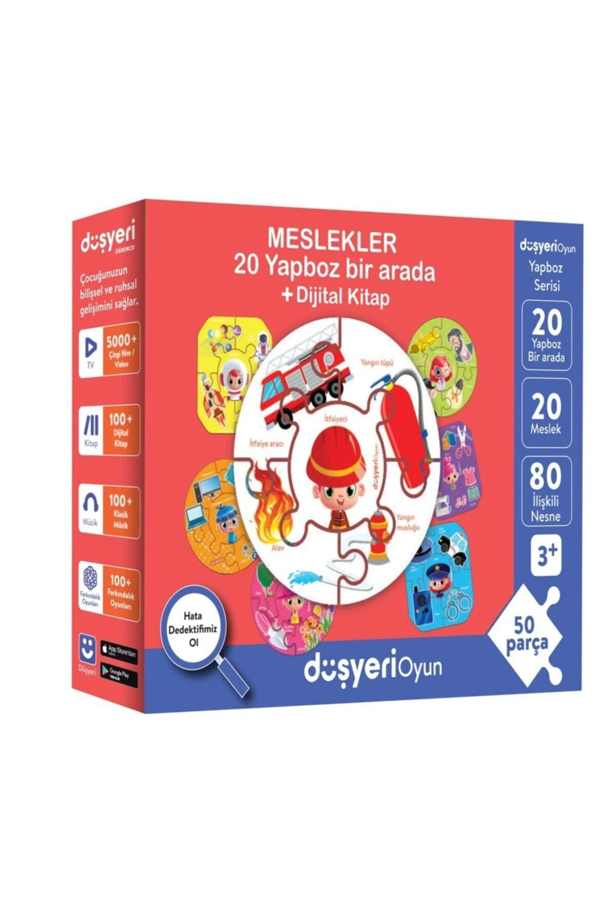 Meslekler- 50 Parça 20 Yapboz