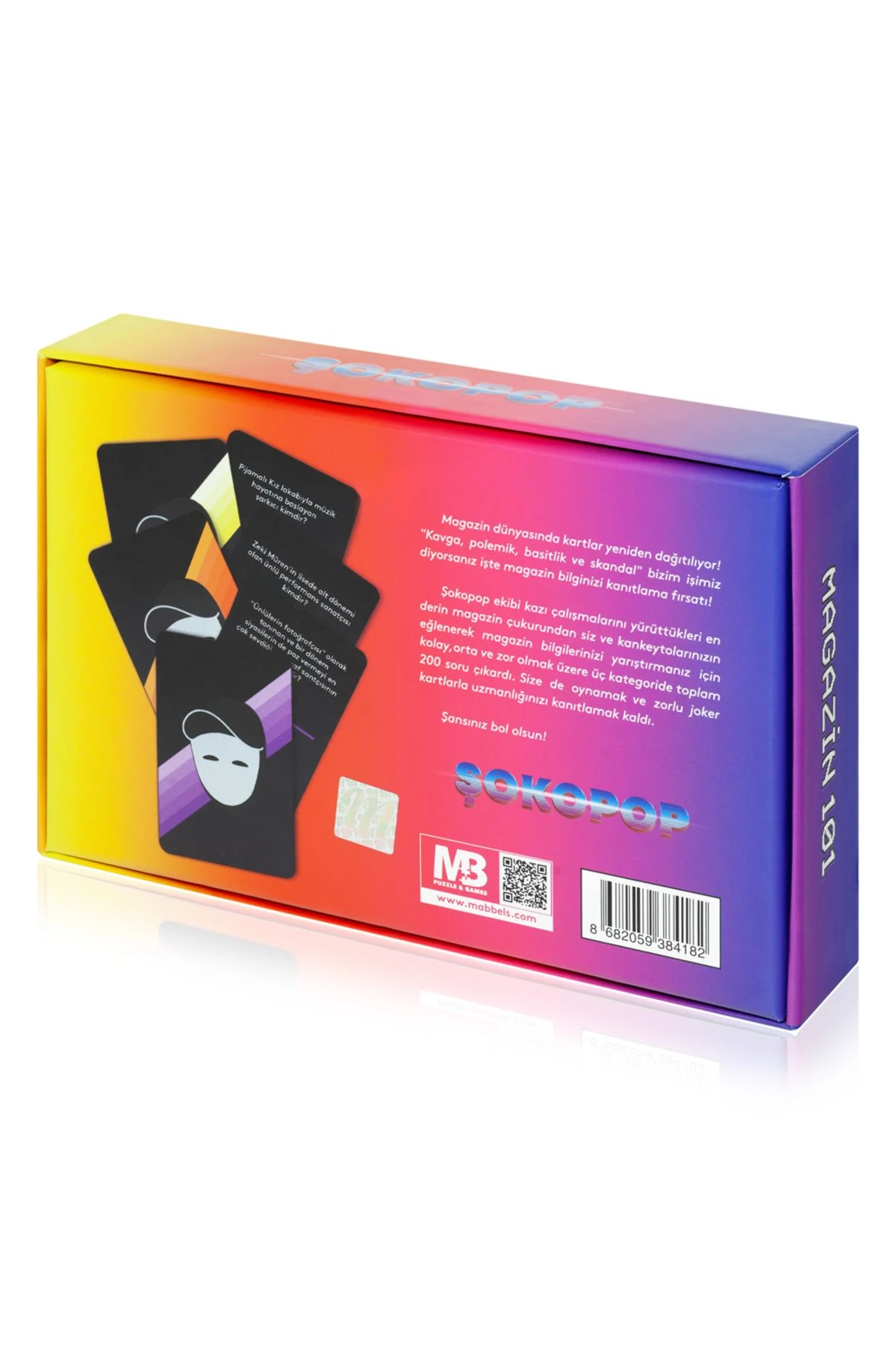 Şokopop Magazin 101 Quiz Game Kutu Oyunu