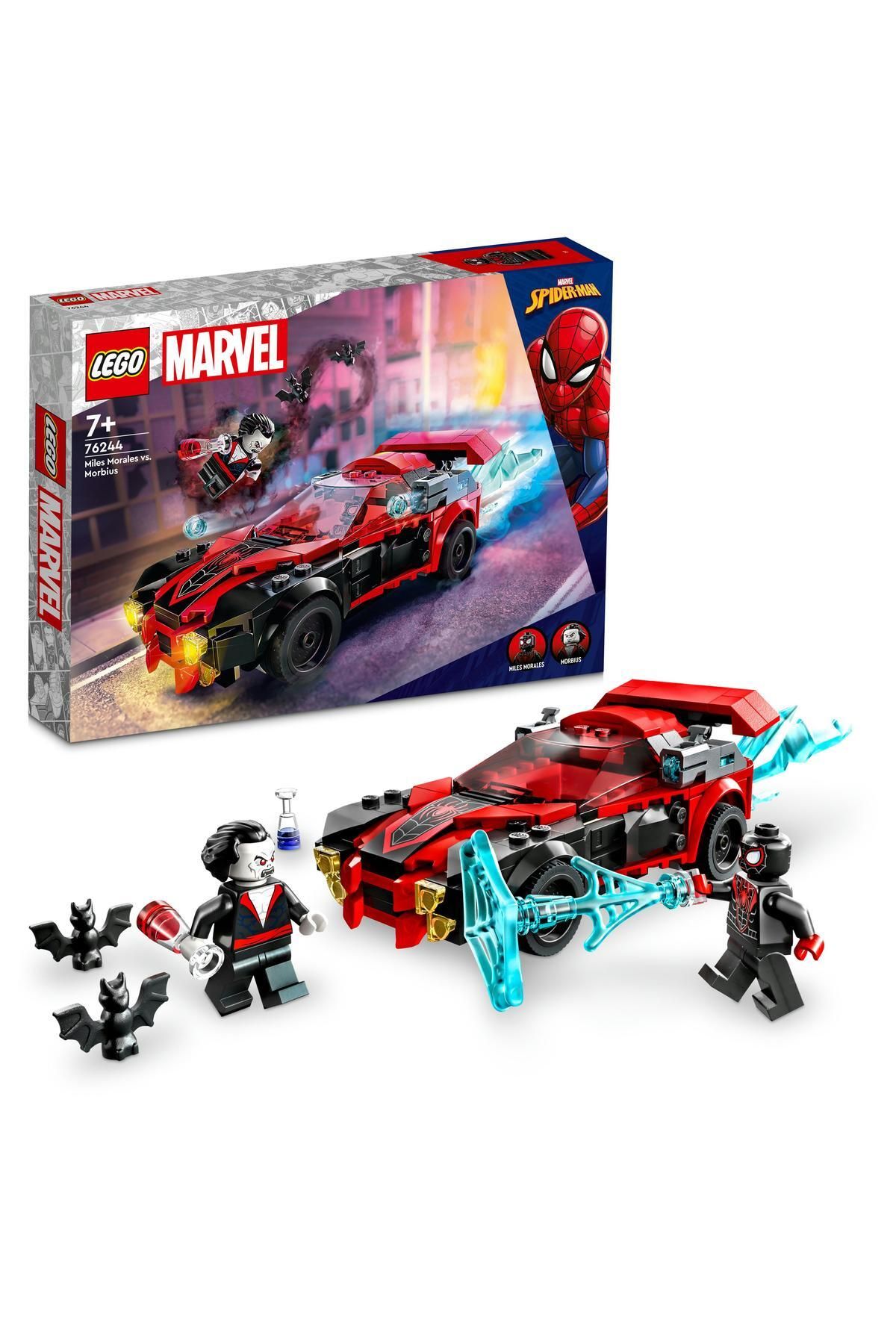 ® Marvel Miles Morales Morbius’a Karşı 76244 - 7 Yaş ve Üzeri için Oyuncak Yapım Seti(220 Parça)