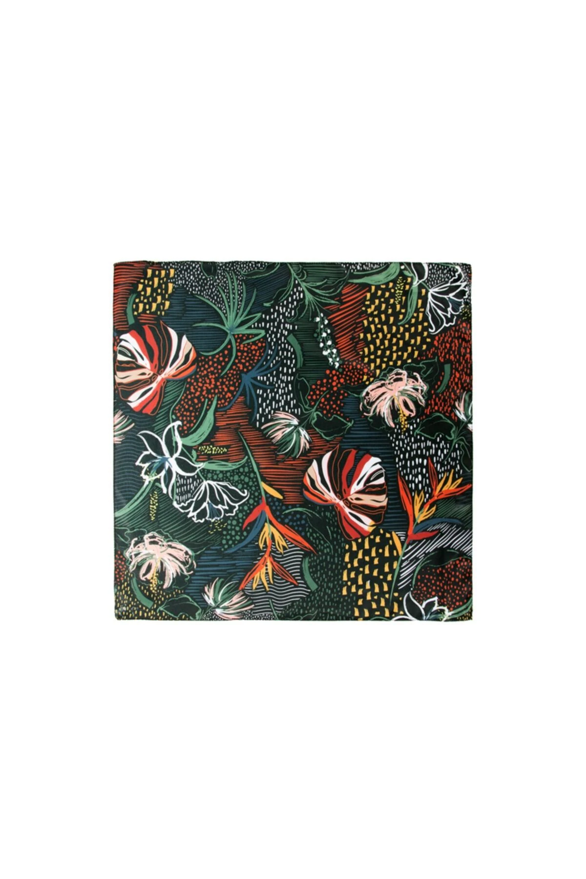 Yaprak Desenli Bandana