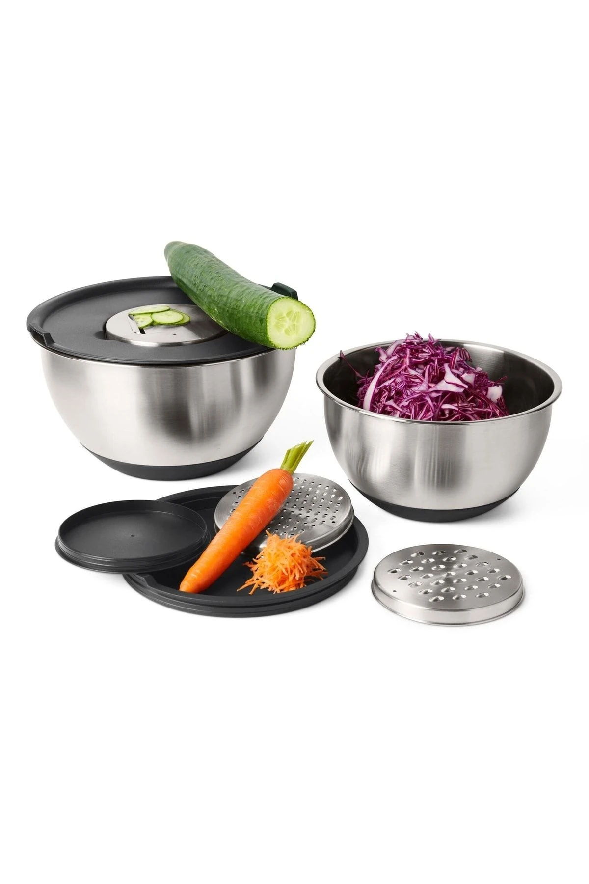 Paslanmaz Çelik Karıştırma Kasesi Seti