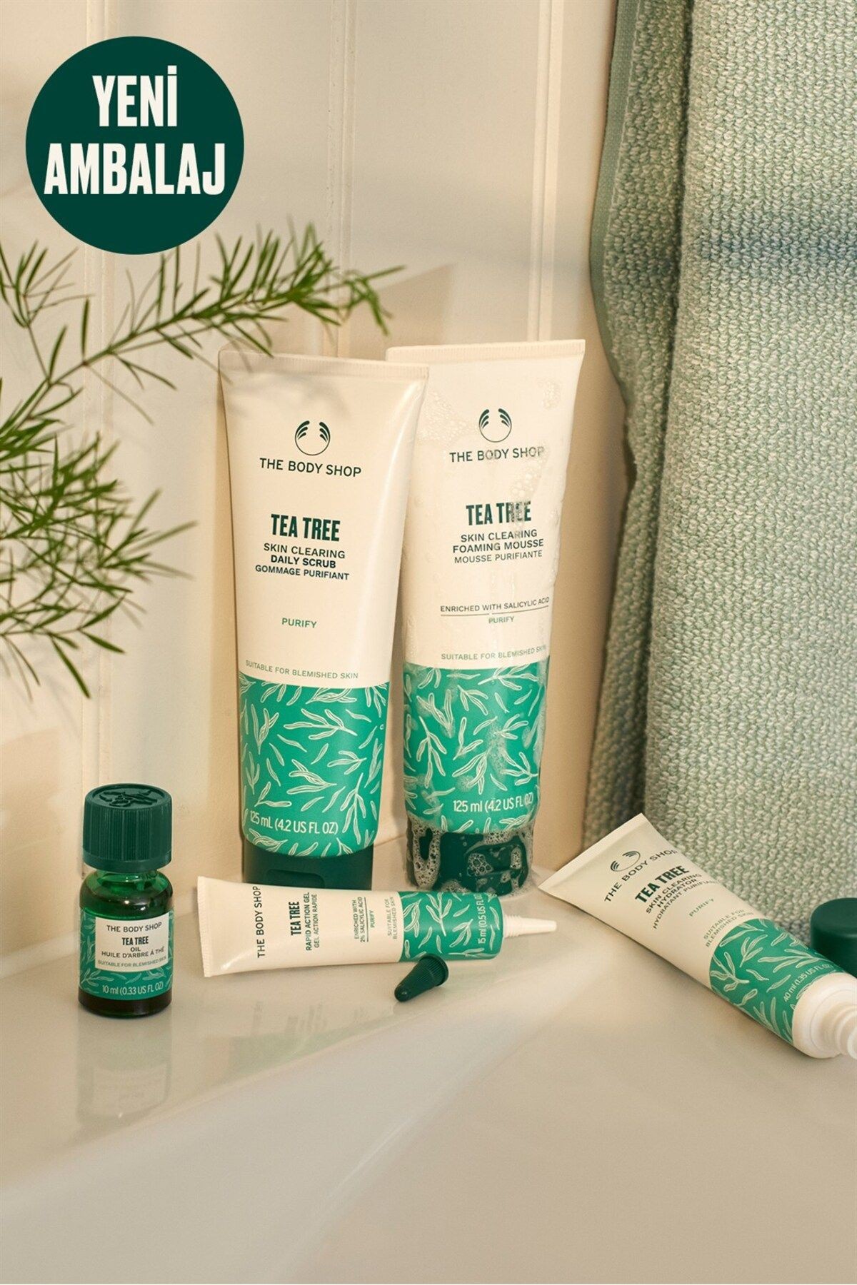 Çay Ağacı Tea Tree Yüz Yıkama Köpüğü 125 ml