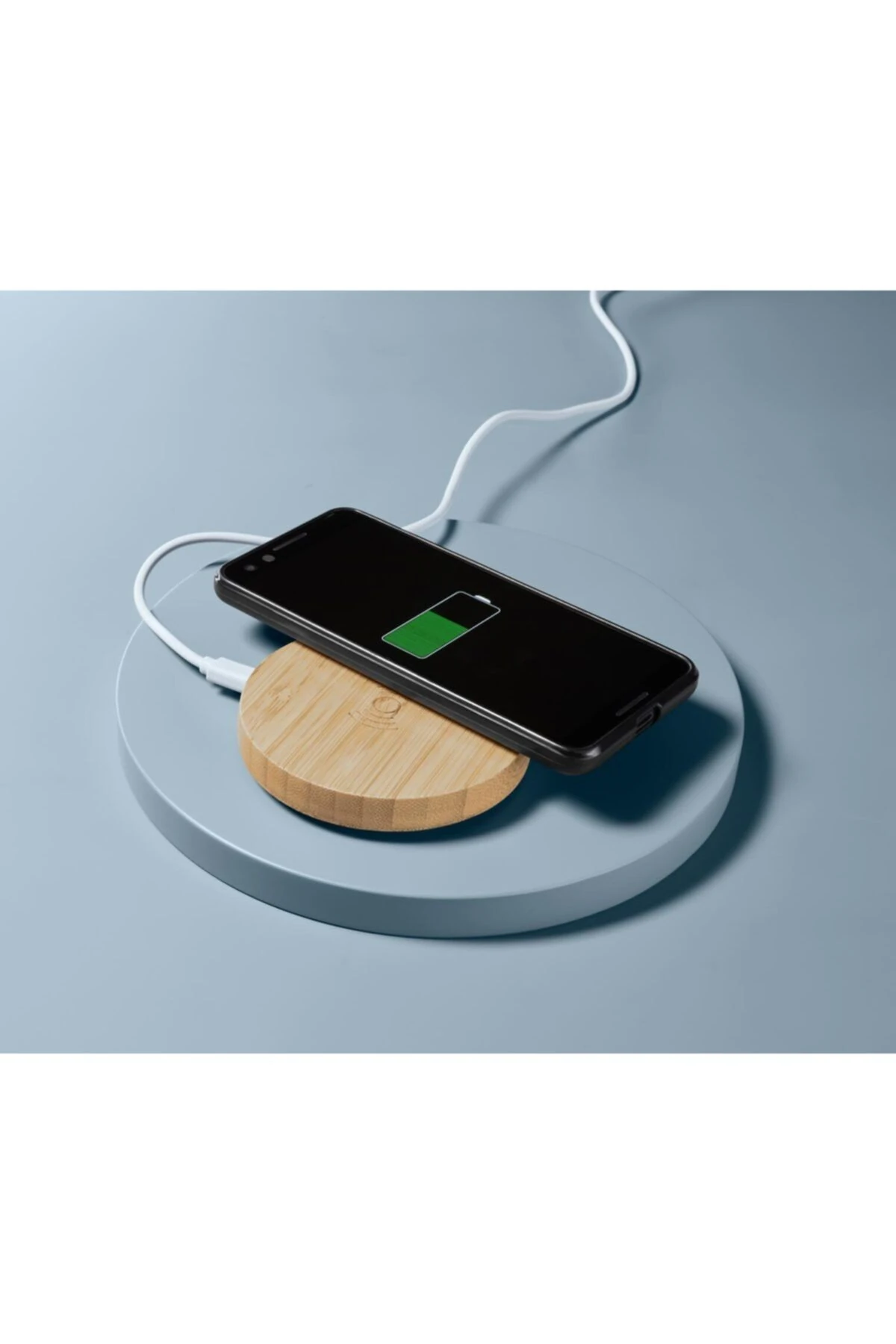 Bambu Kablosuz Qi Şarj Istasyonu