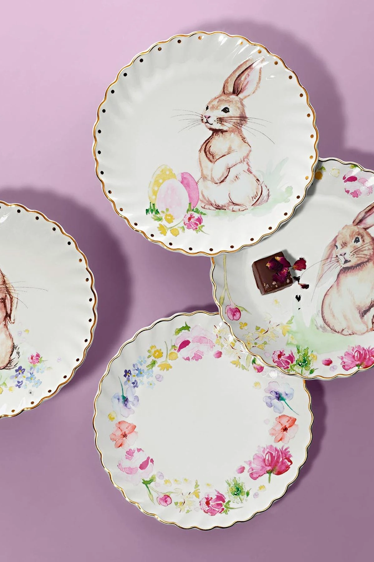 Altın Süslemeli Tatlı Tabağı 99592