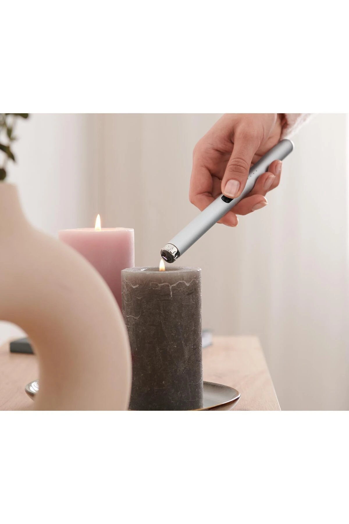 Elektrikli Prizma Işıklı Çakmak