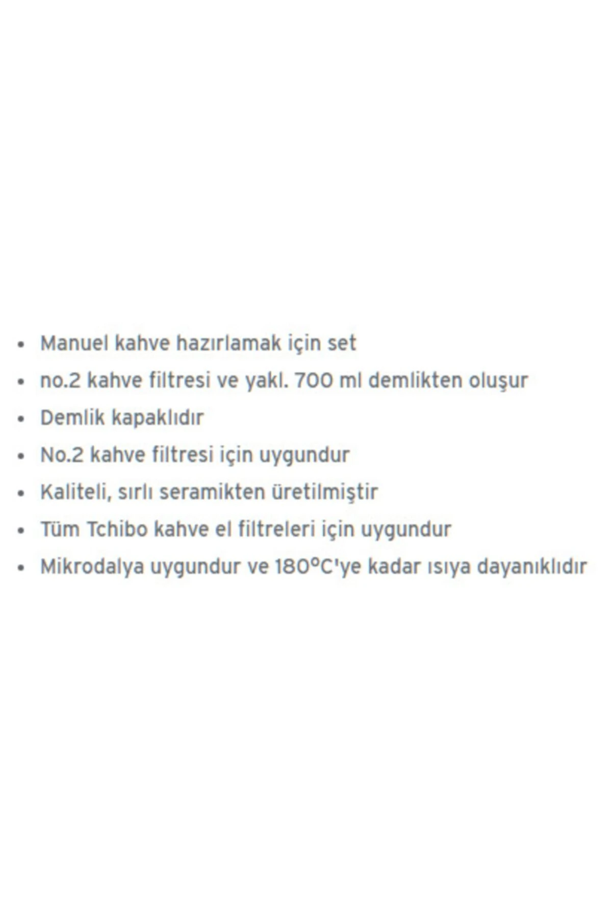 Filtreli Kahve Demliği, Mavi