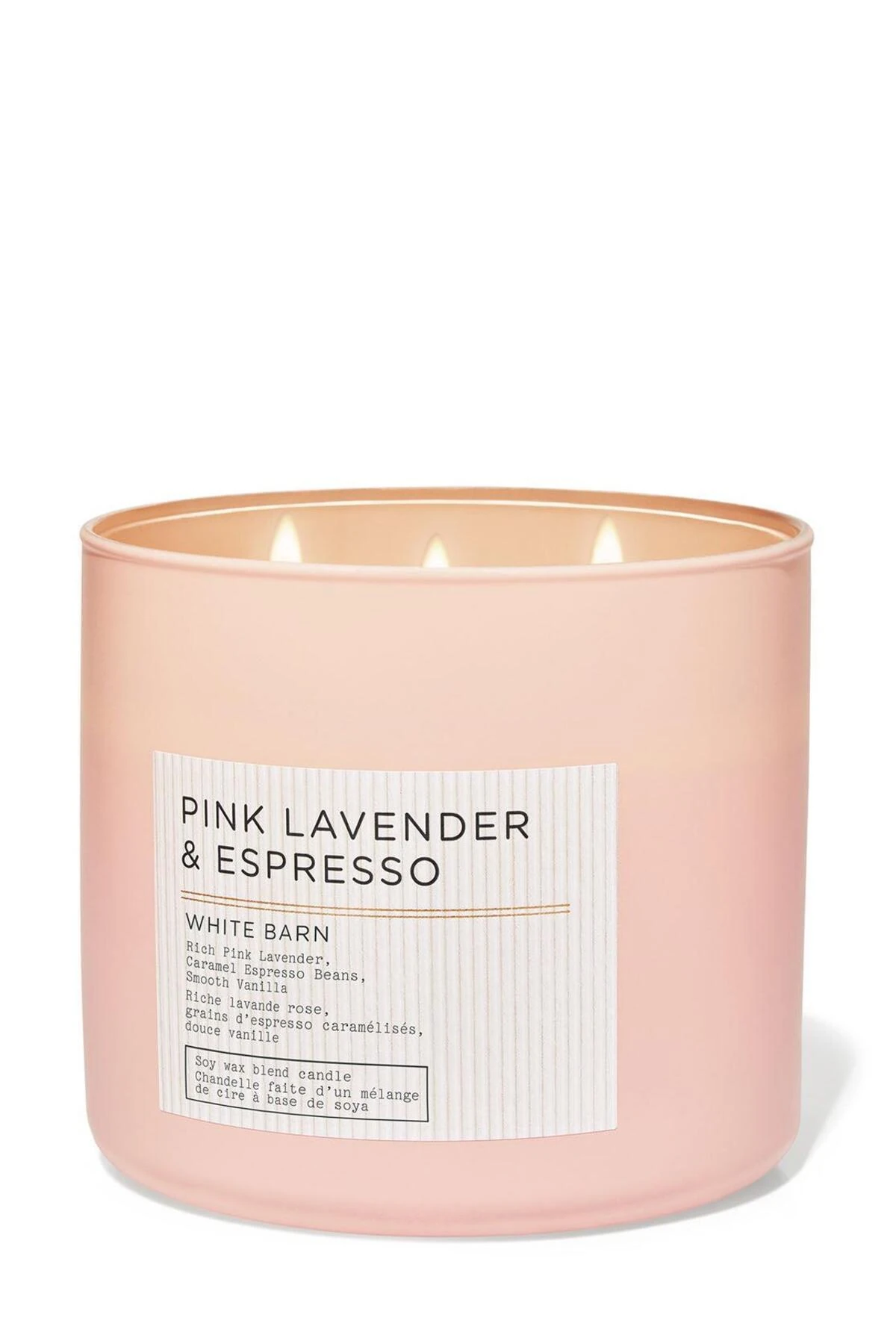 Pink Lavender & Espresso Büyük Mum 411 g
