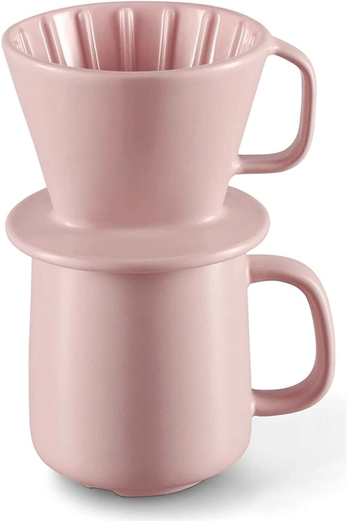 Filtreli Kahve Kupası Pembe, 350 Ml