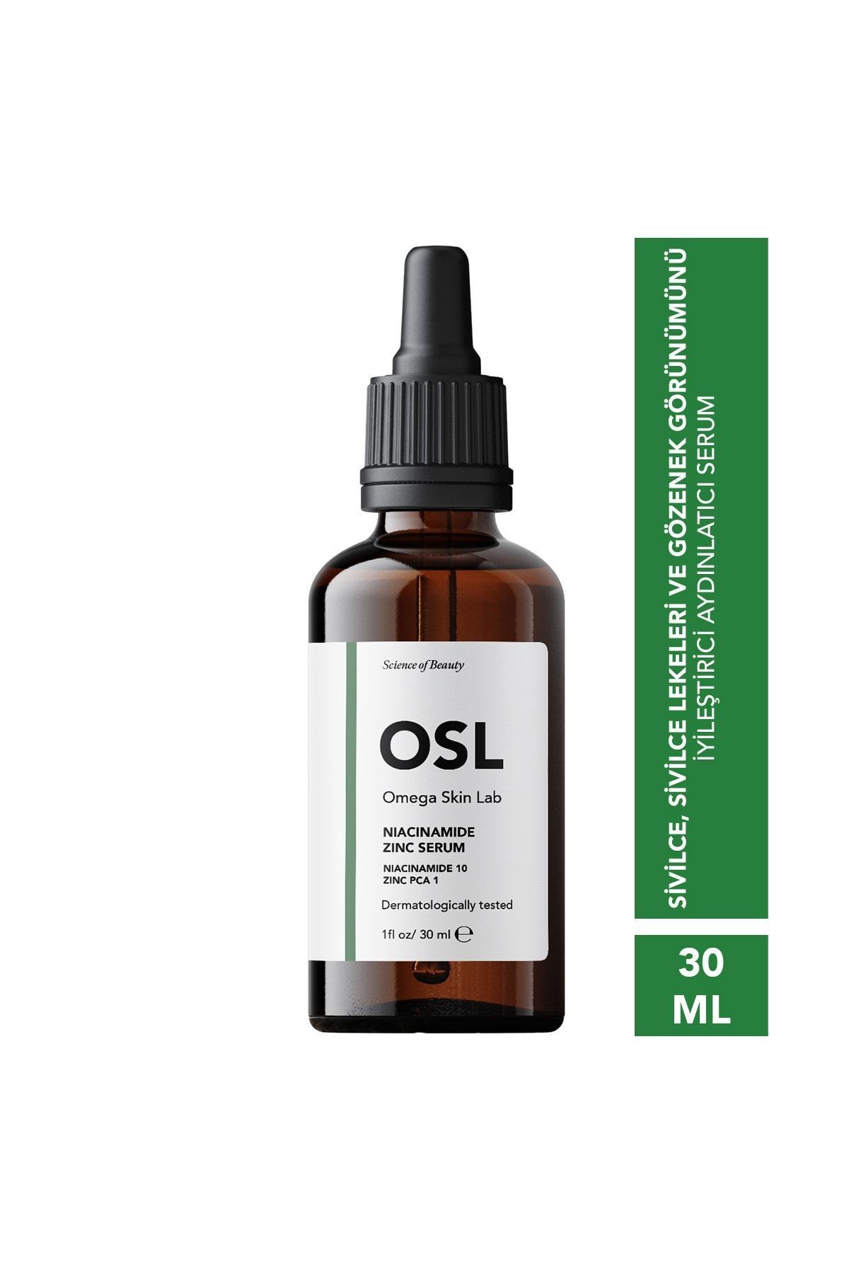 Niacinamide Zinc Serum 30ml (YAĞLI CİLTLER İÇİN GÖZENEK VE LEKE SERUMU)