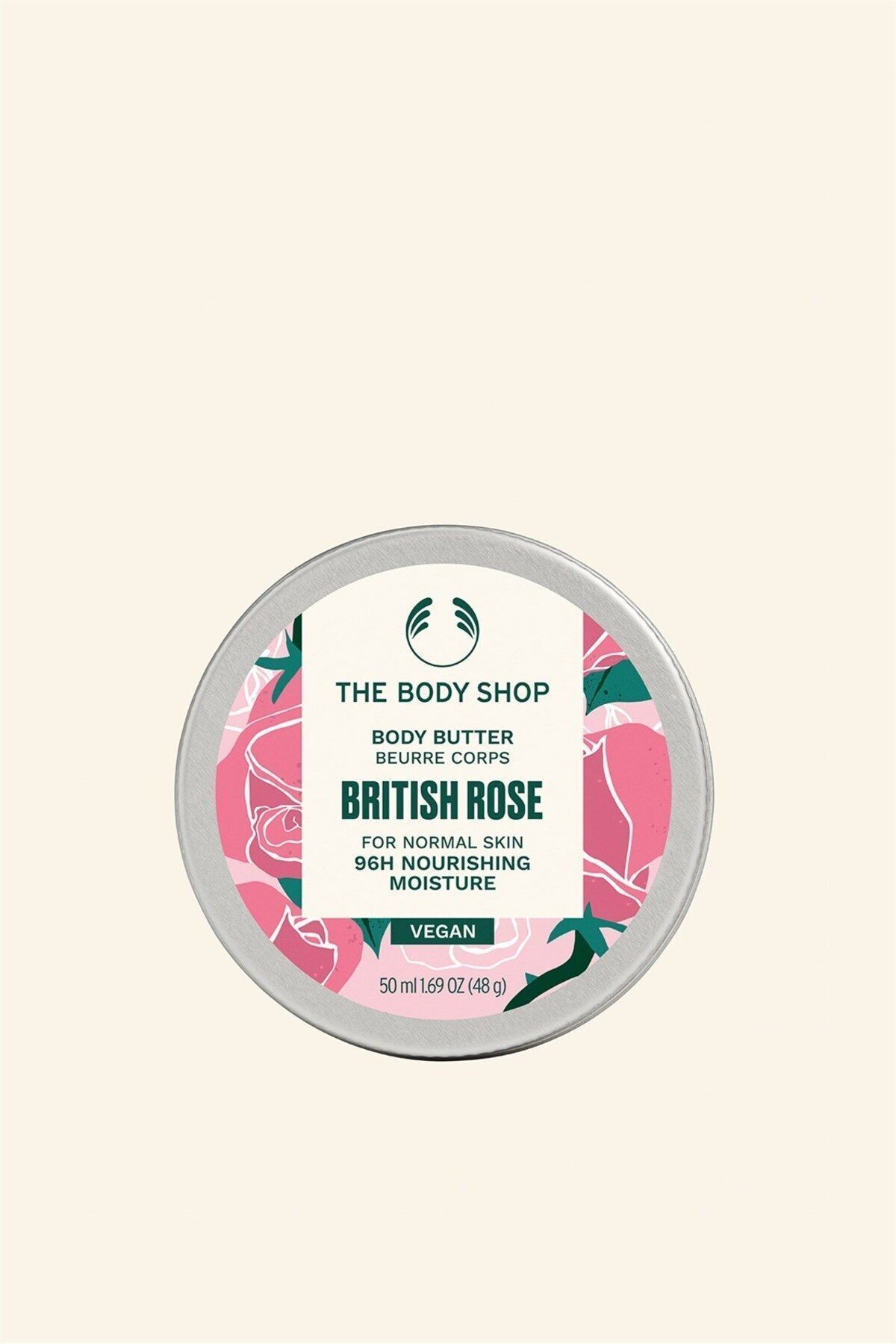 British Rose Body Butter Vücut Nemlendiricisi 50 ml