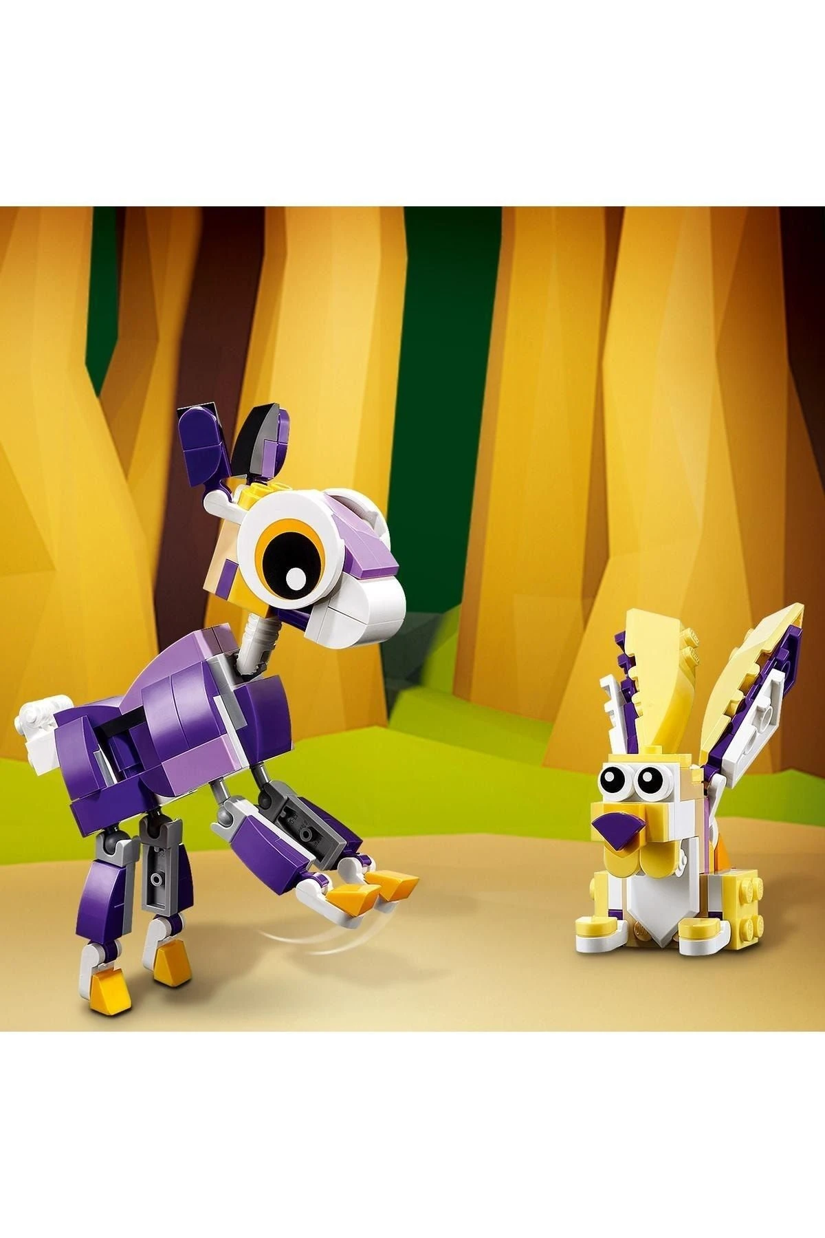 ® Creator 3’ü 1 Arada Fantastik Orman Yaratıkları 31125 - Yaratıcı Oyuncak Yapım Seti(175 Parça)