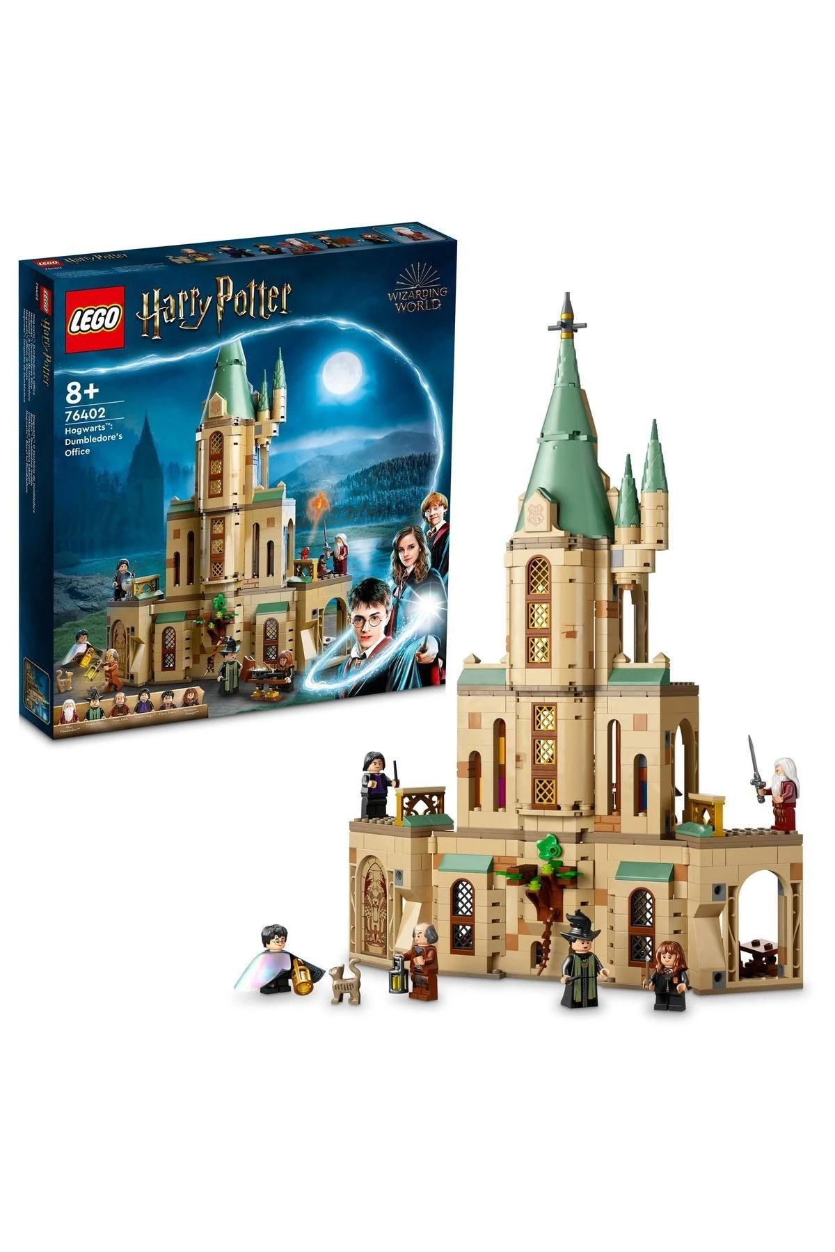 ® Harry Potter™ Hogwarts™: Dumbledore’un Ofisi 76402 - 8 Yaş ve Üzeri İçin Yapım Seti(654 Parça)
