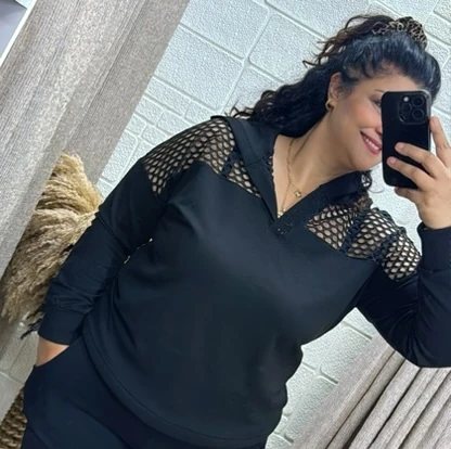 Fileli Sweat  Üç İplik Kazak 