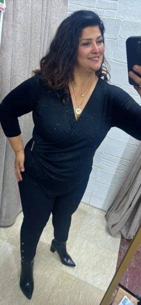 Kemerli Kruvaze Bluz