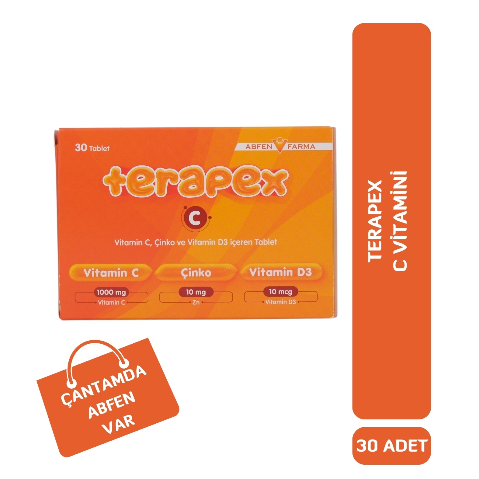 Terapex C Vitamini 30 Adet