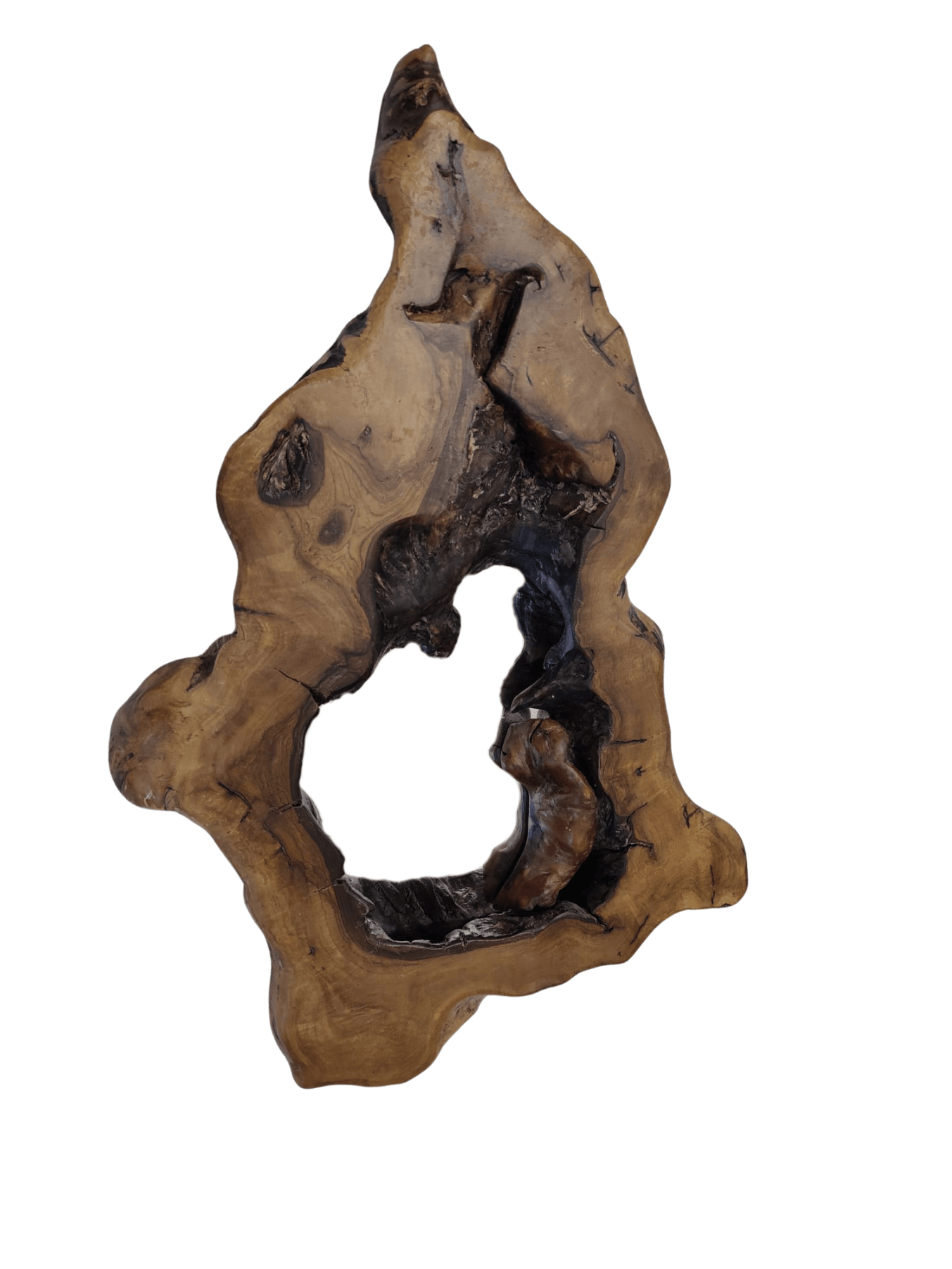 Bhr WooD Doğal Ceviz Çerçeveli Aynalık – 75x45 cm