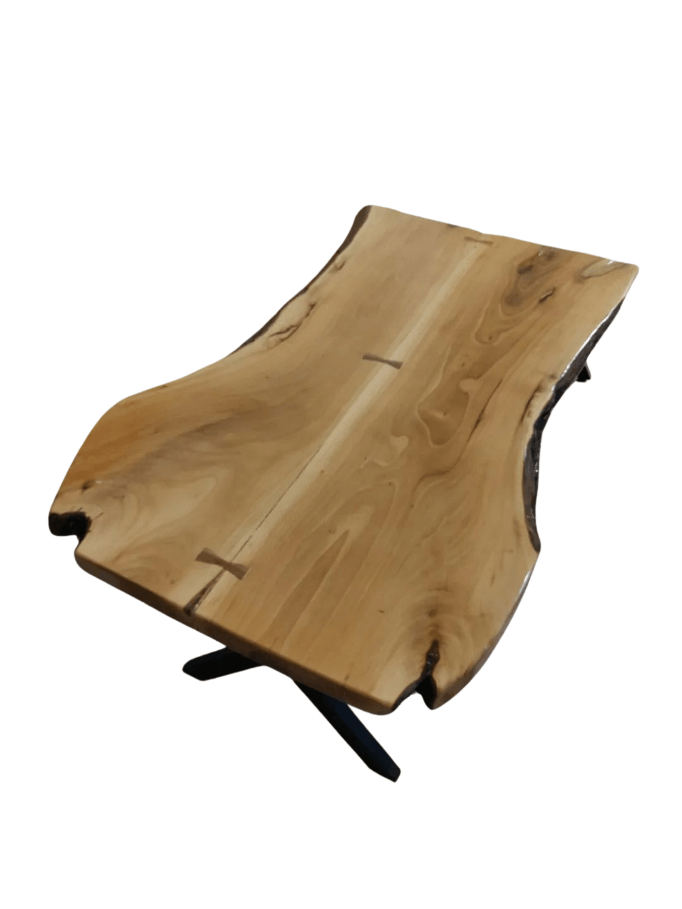 Bhr WooD 160x80 cm Doğal Ceviz Ahşap 6 Kişilik Masa