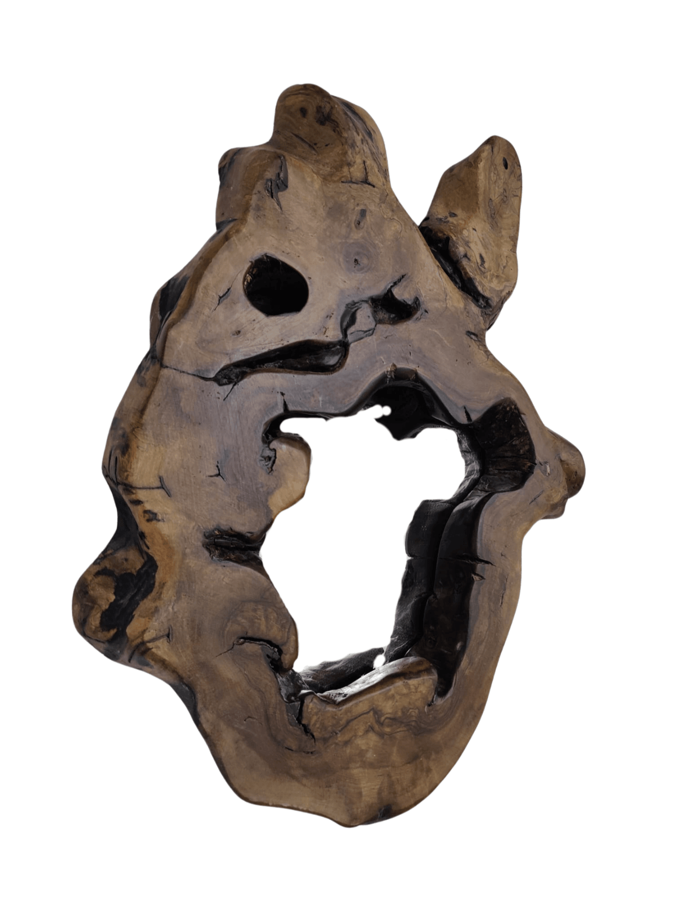 Bhr Wood Doğal Ceviz Aynalık – 60x45 cm