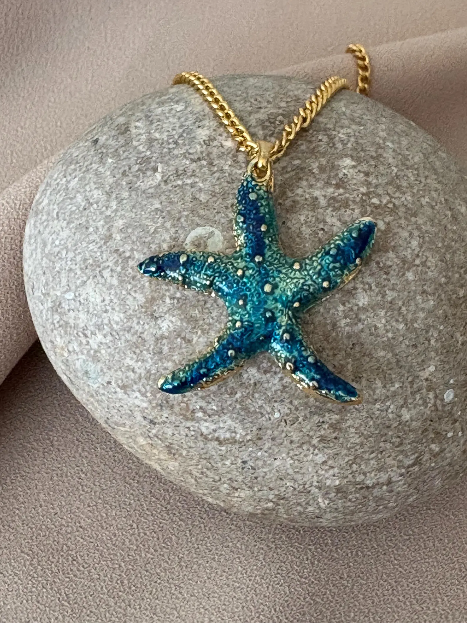 Deniz Yıldızı Zincir Kolye