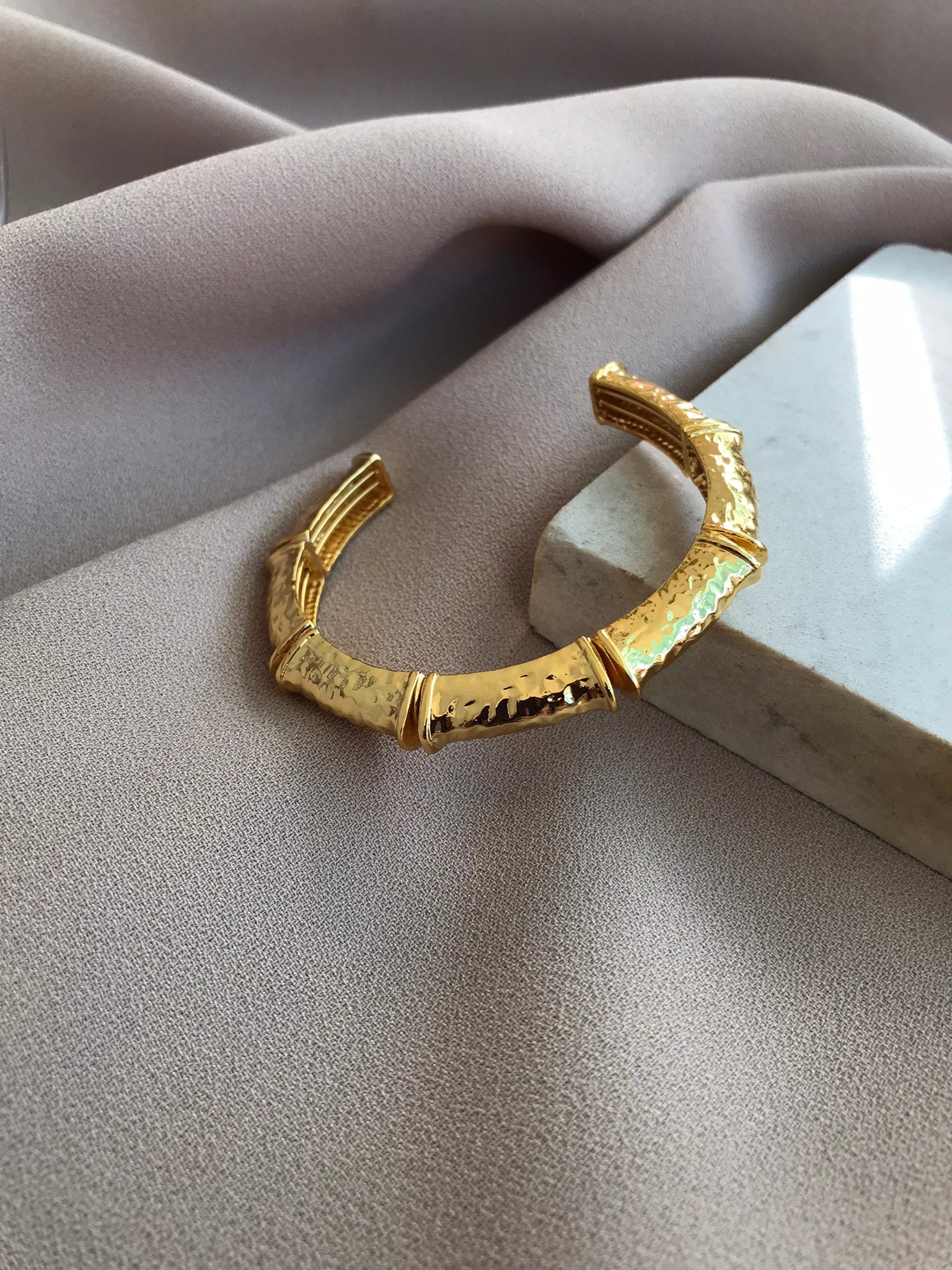 YENİ ! Modern Özel Tasarım Altın Bileklik, El Yapımı Bronz Bileklik