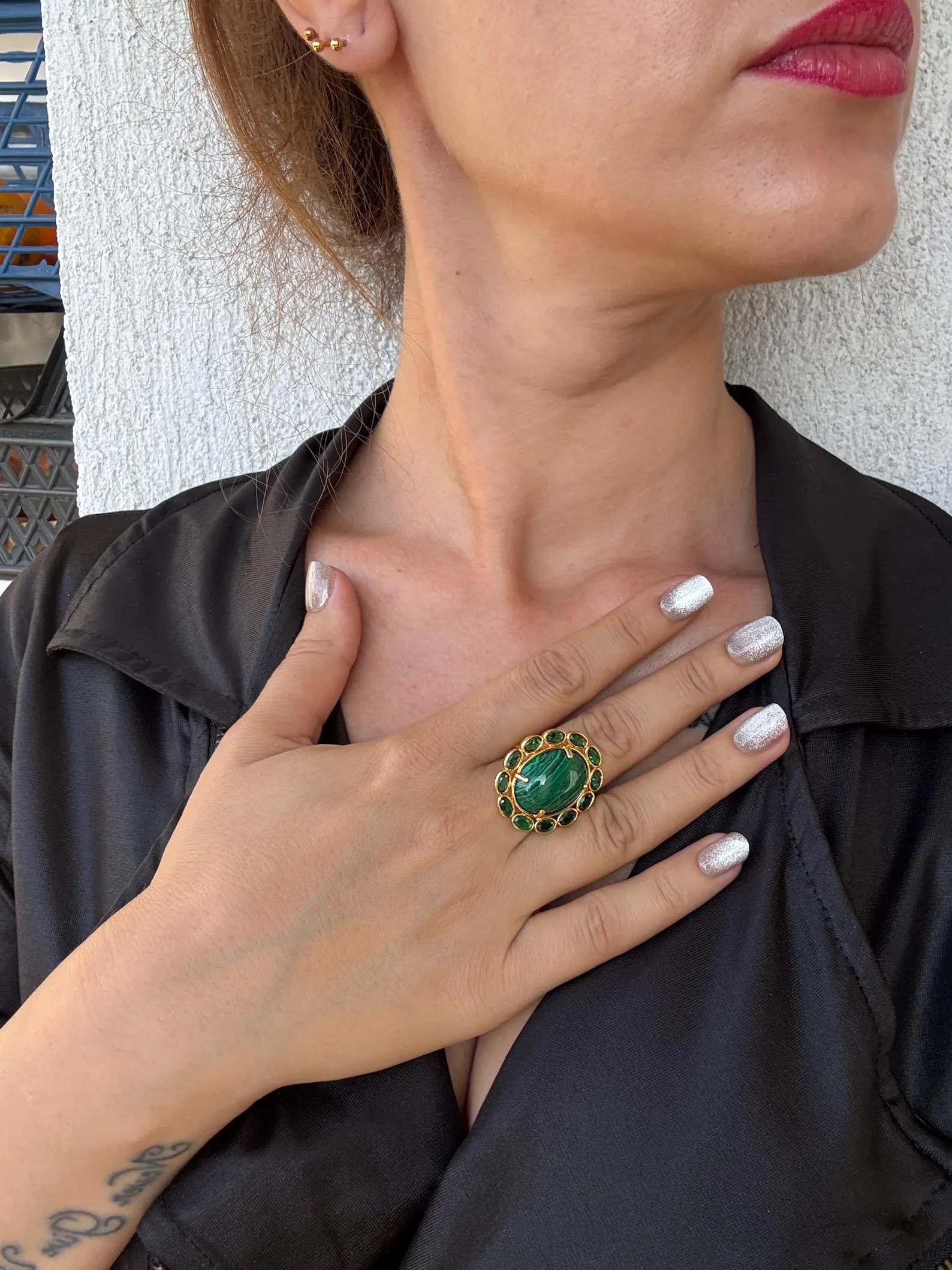 Vintage Doğal Taş Yüzükler