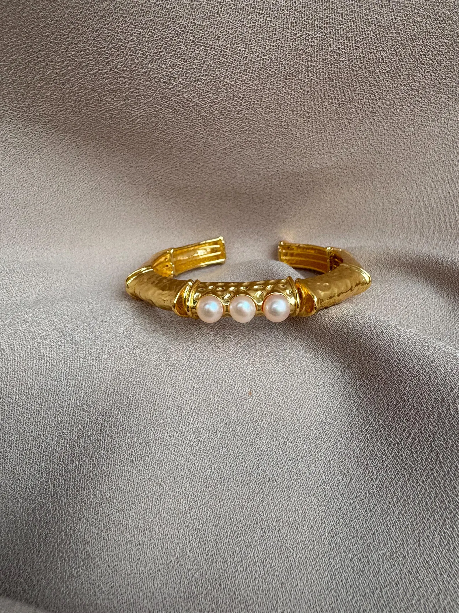 Üçlü Doğal İnci Bileklik