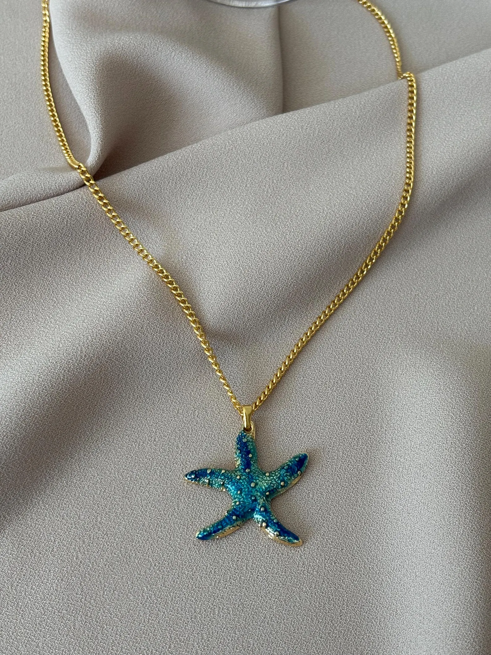 Deniz Yıldızı Zincir Kolye