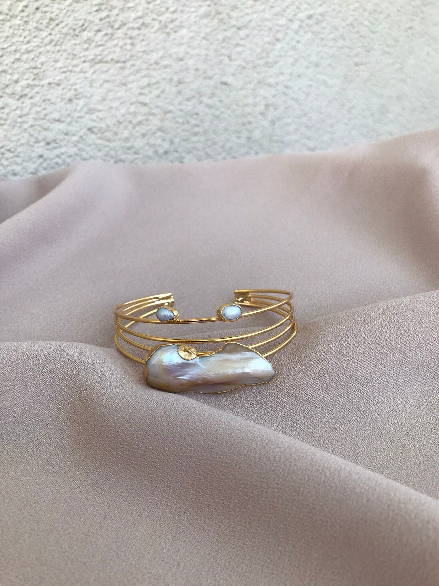  Arpa & Barok İnci Kombin Bileklik