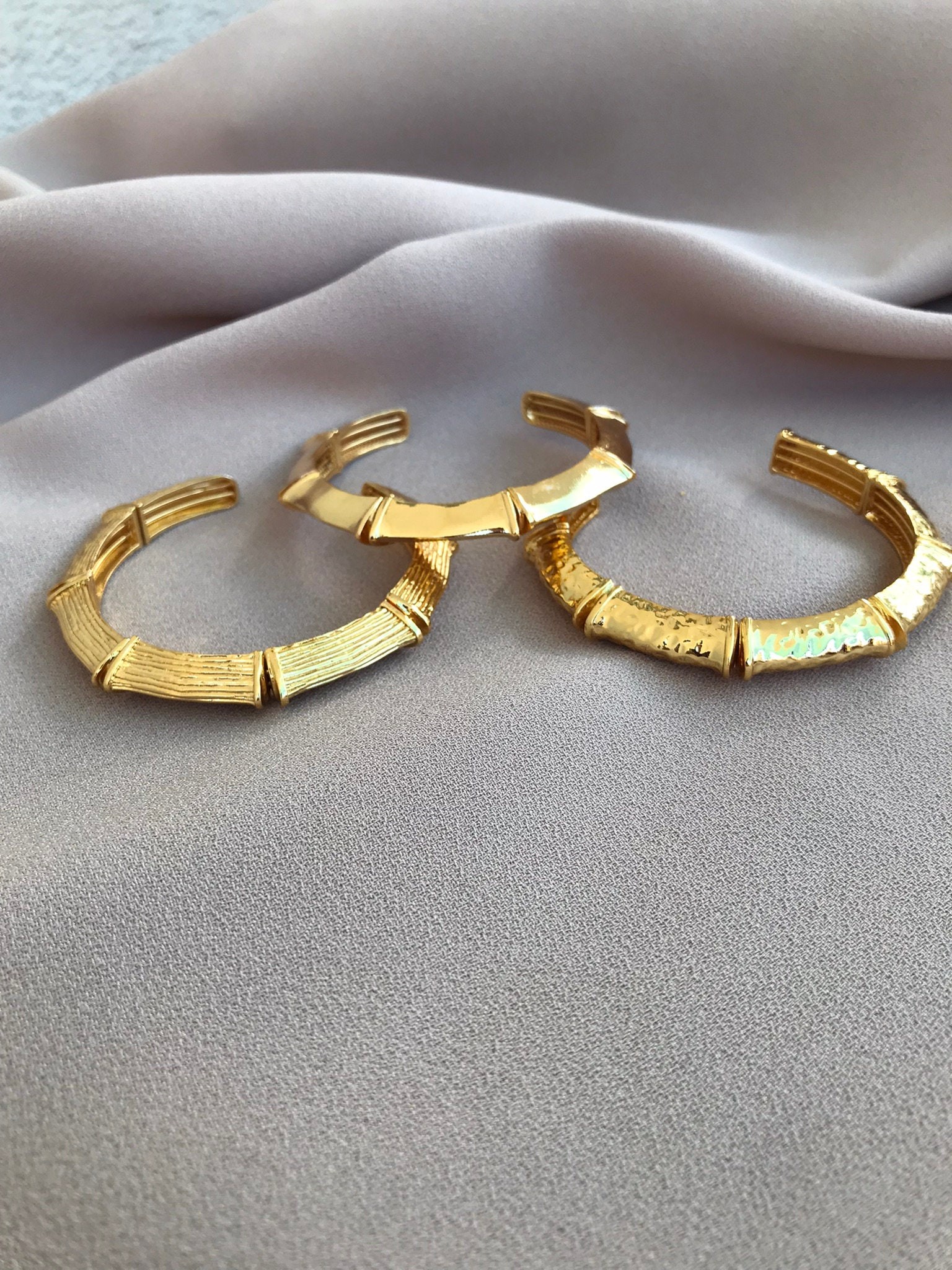 YENİ ! Modern Özel Tasarım Altın Bileklik, El Yapımı Bronz Bileklik