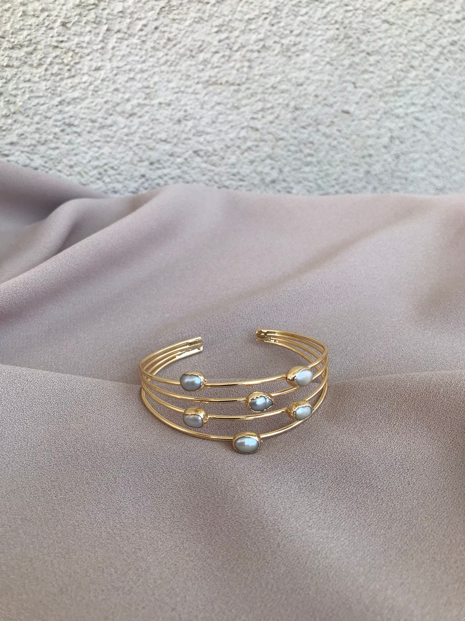 Altı Arpa İnci Bileklik