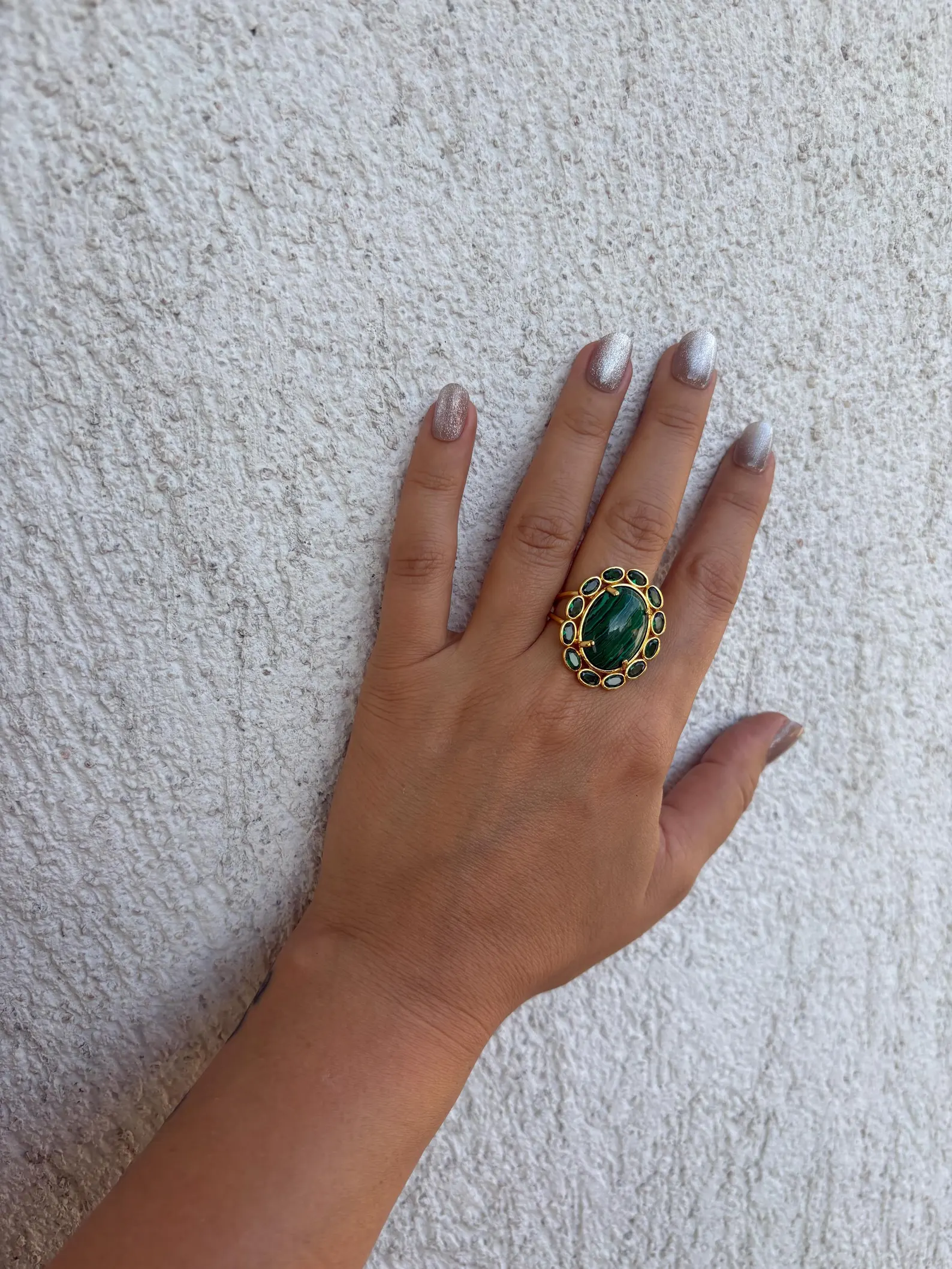 Vintage Doğal Taş Yüzükler