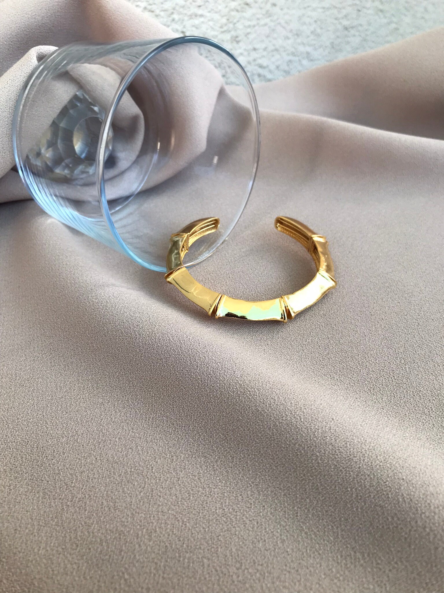 YENİ ! Modern Özel Tasarım Altın Bileklik, El Yapımı Bronz Bileklik
