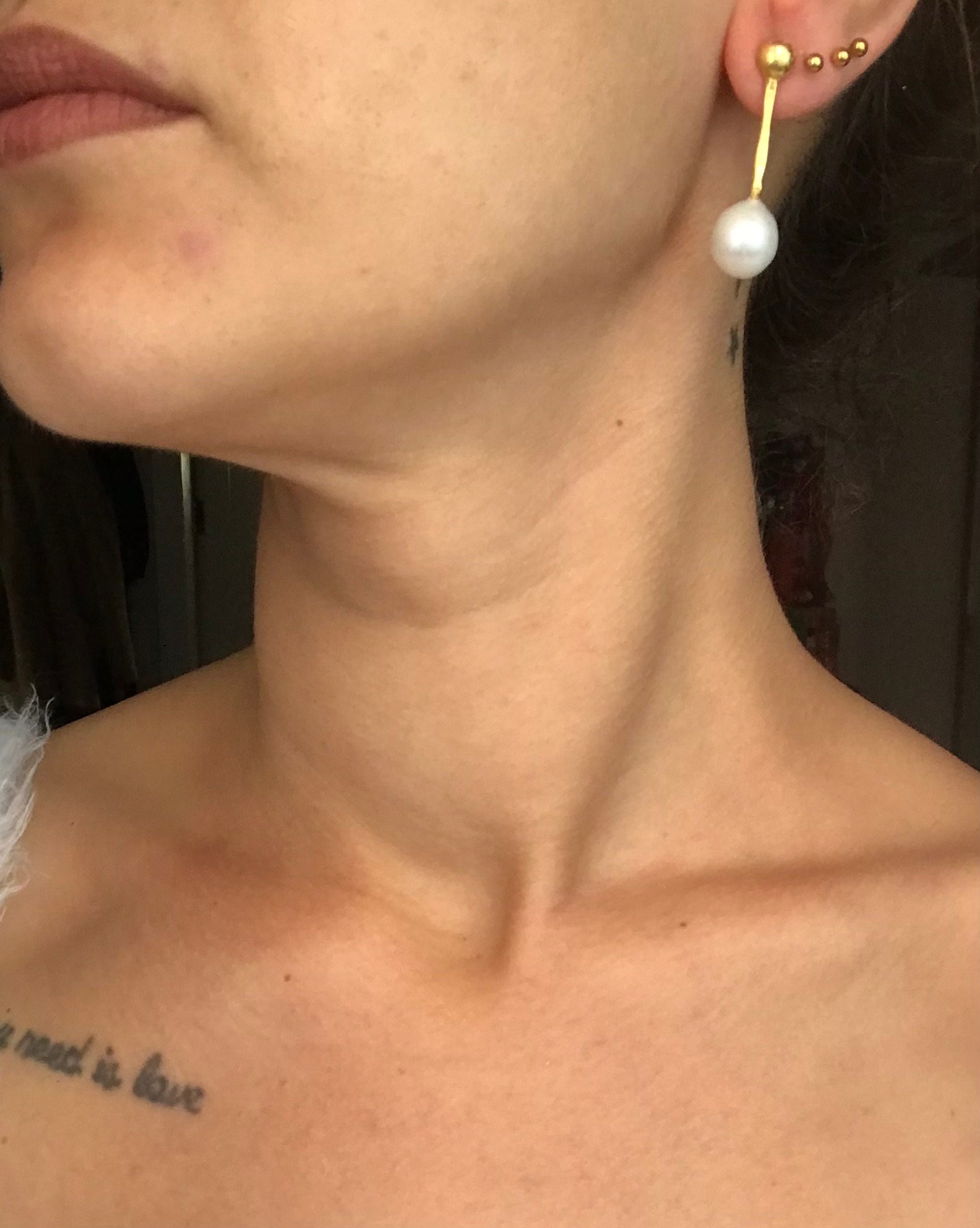 YENİ! Mini Barok İnci Küpe, Özel Tasarım Barok İnci Küpe