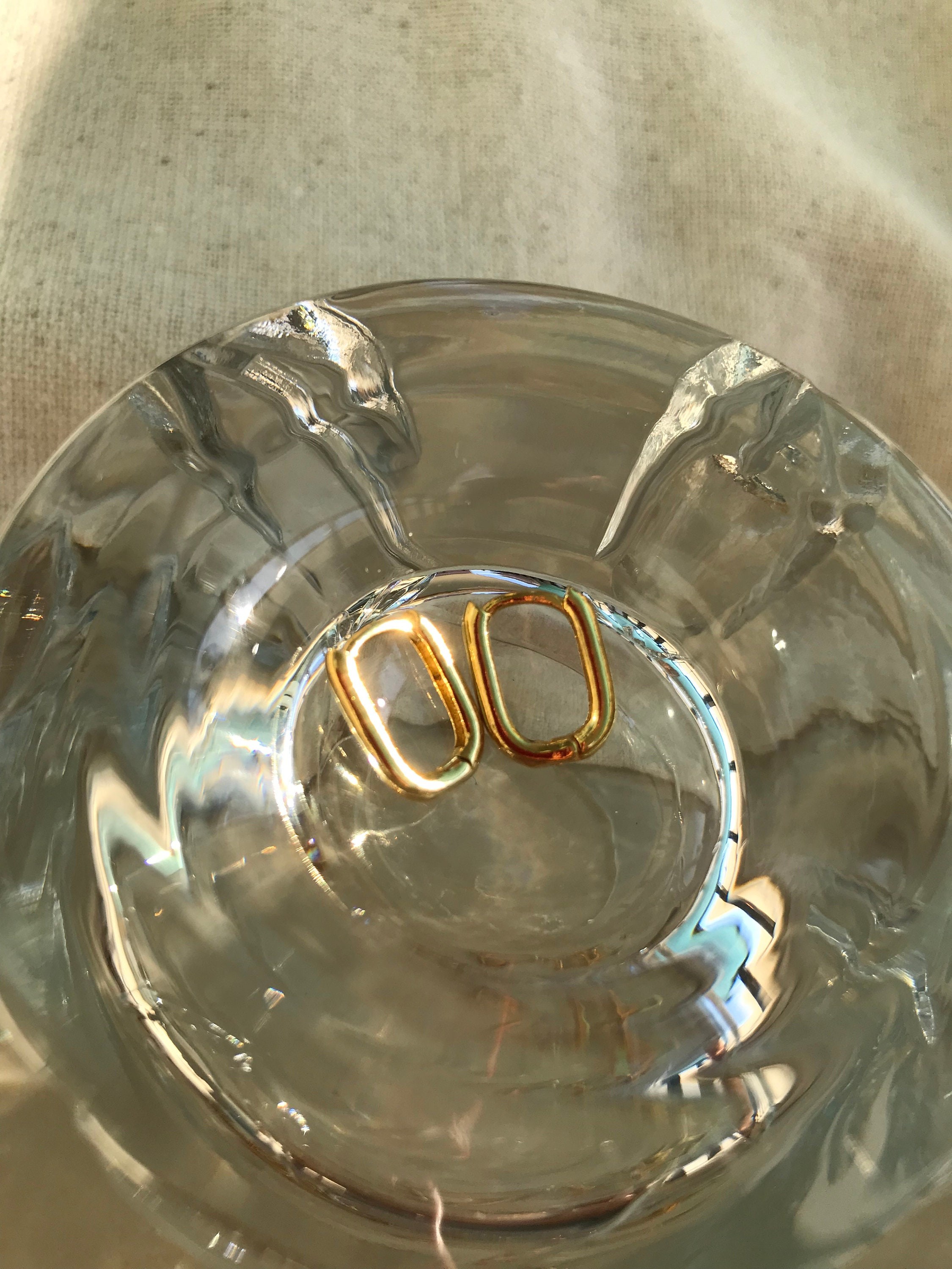 Oval Halka Küpeler