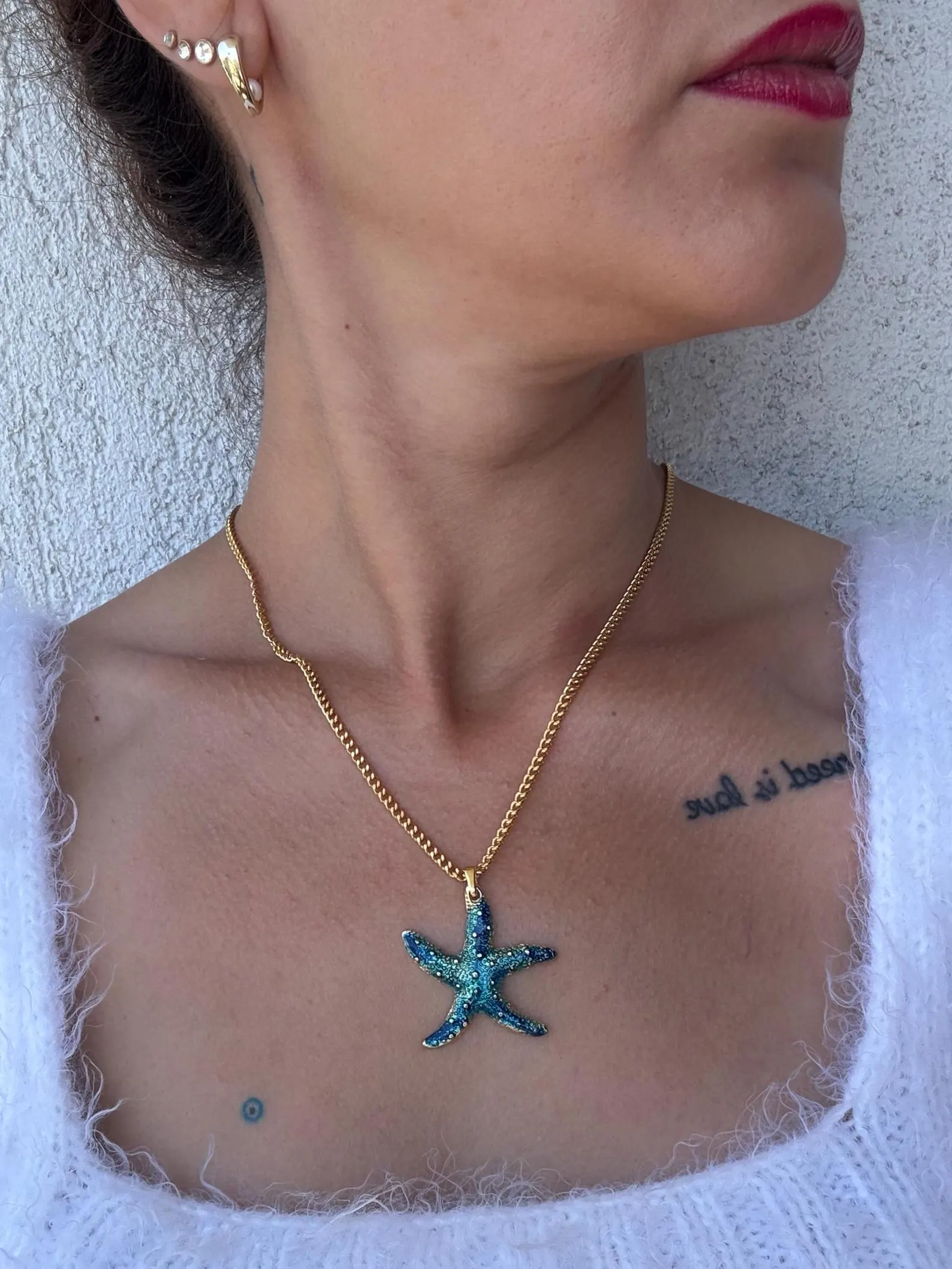 Deniz Yıldızı Zincir Kolye